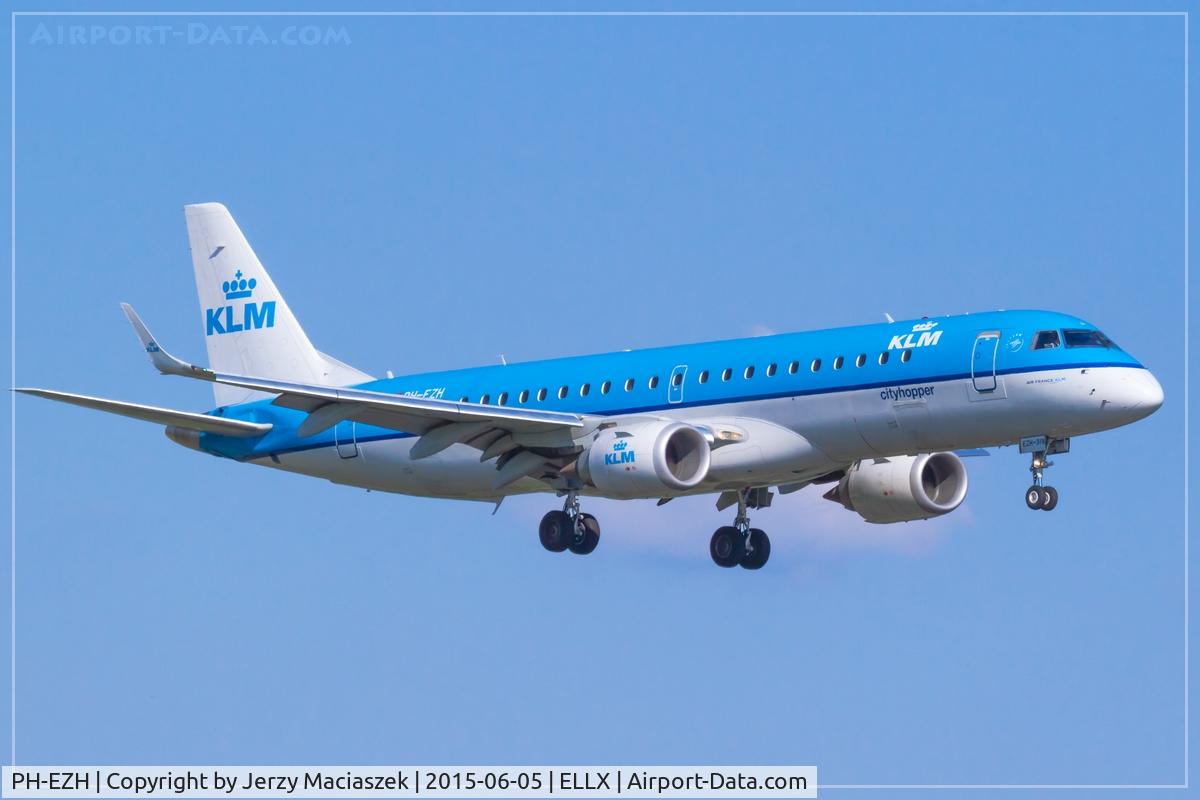 PH-EZH, 2009 Embraer 190LR (ERJ-190-100LR) C/N 19000319, Embraer ERJ-190-100LR 190LR,