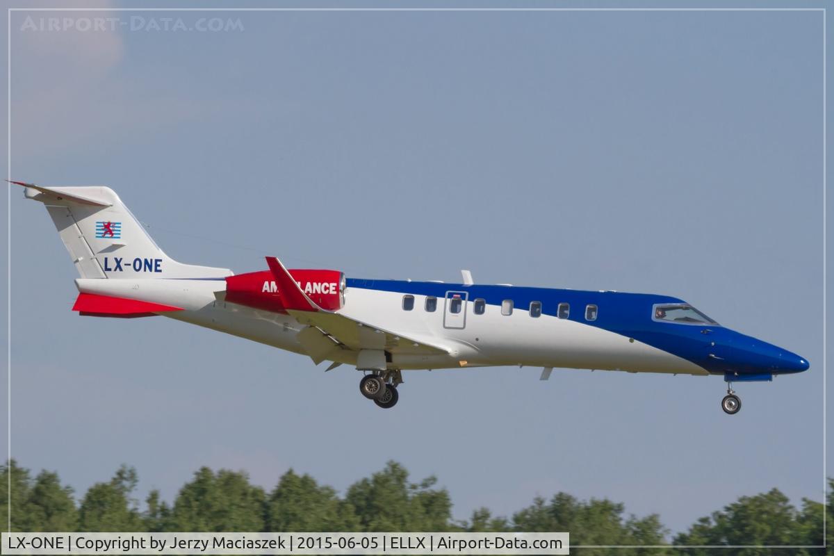 LX-ONE, 2007 Learjet 45 C/N 45-342, Learjet 35A,