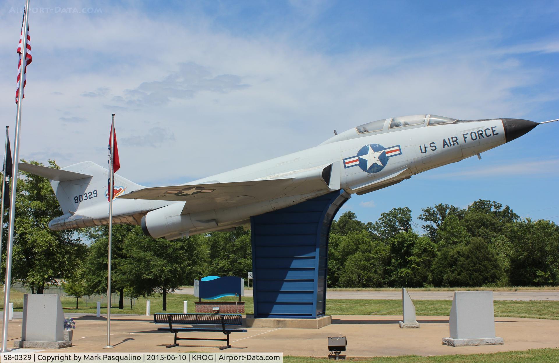 58-0329, 1958 McDonnell F-101B-110-MC Voodoo C/N 701, McDonnell F-101B