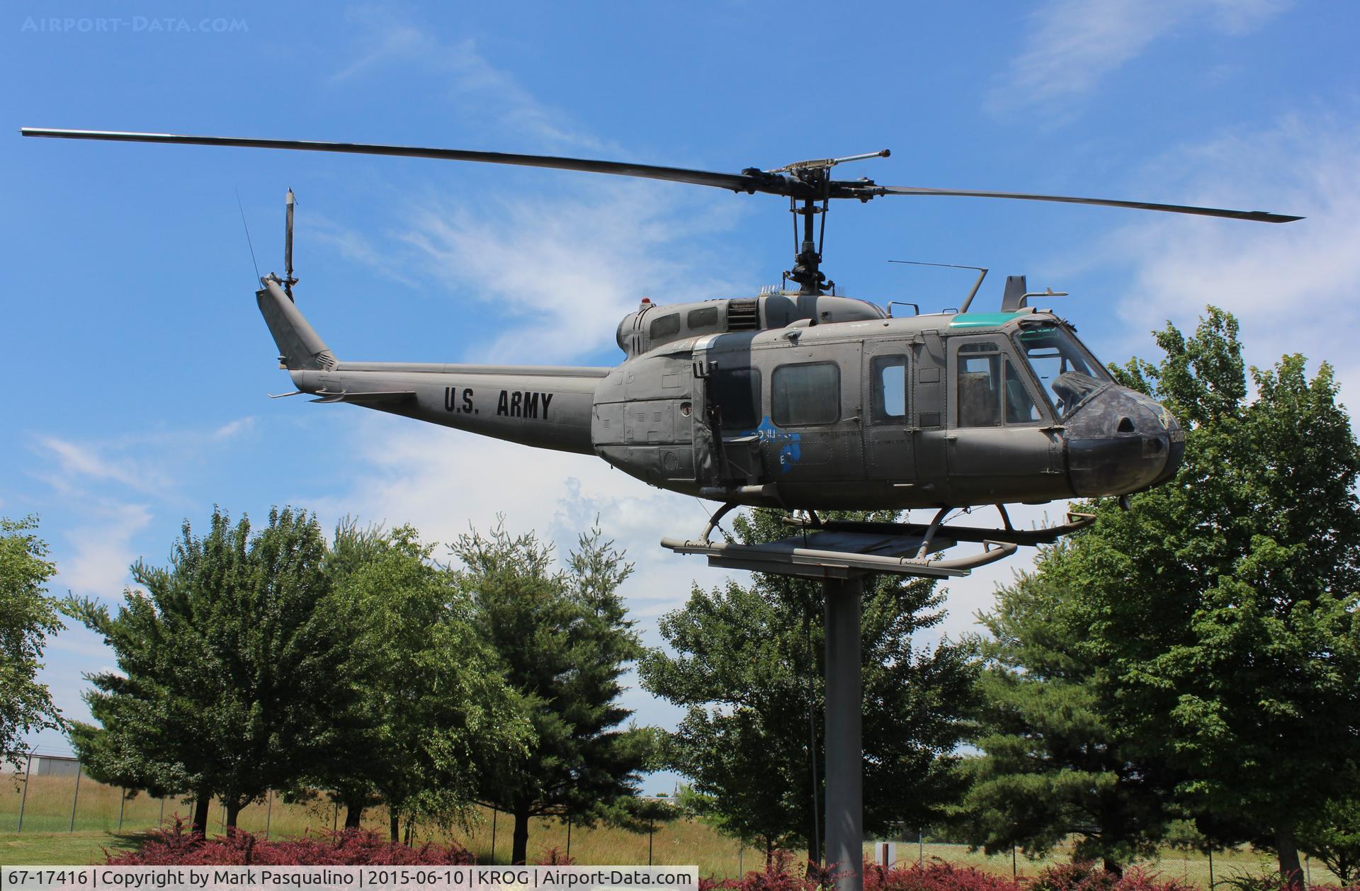 67-17416, 1968 Bell UH-1H Iroquois C/N 9614, Bell UH-1H