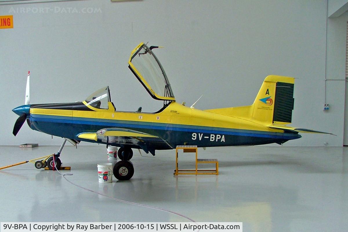 9V-BPA, 2002 Pacific Aerospace CT/4E Airtrainer C/N 231, Pacific Aerospace CT/4E Airtrainer [231] (Singapore Youth Flying Club) Seletar~9V 15/10/2006