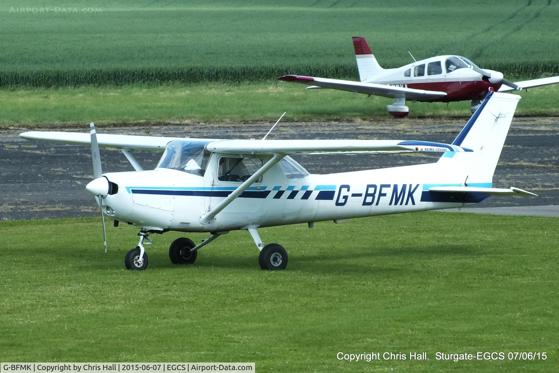 G-BFMK, 1978 Reims FA152 Aerobat C/N 0344, at the Sturgate Summer flyin