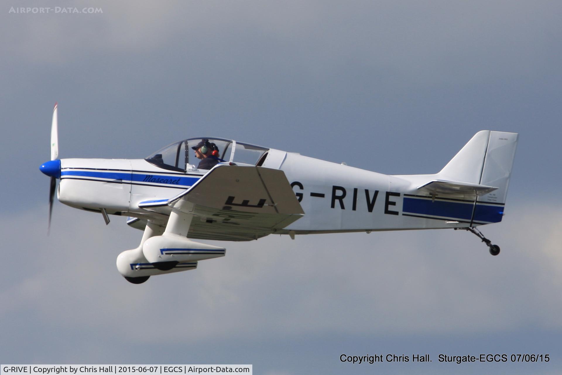 G-RIVE, 2007 Jodel D-153 Mascaret C/N PFA 235-12856, at the Sturgate Summer flyin