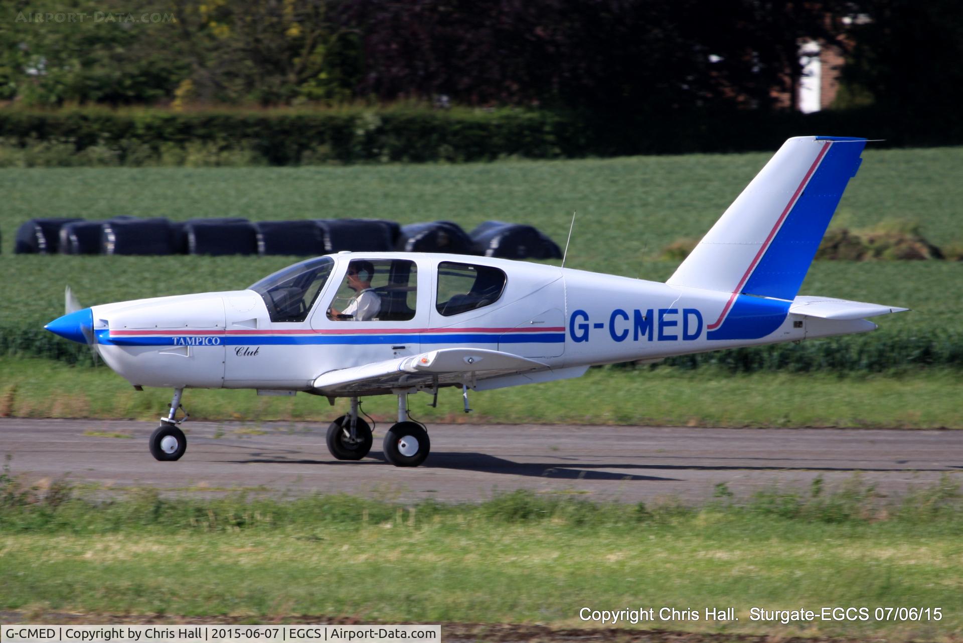 G-CMED, 2000 Socata TB-9 Tampico C/N 1867, at the Sturgate Summer flyin