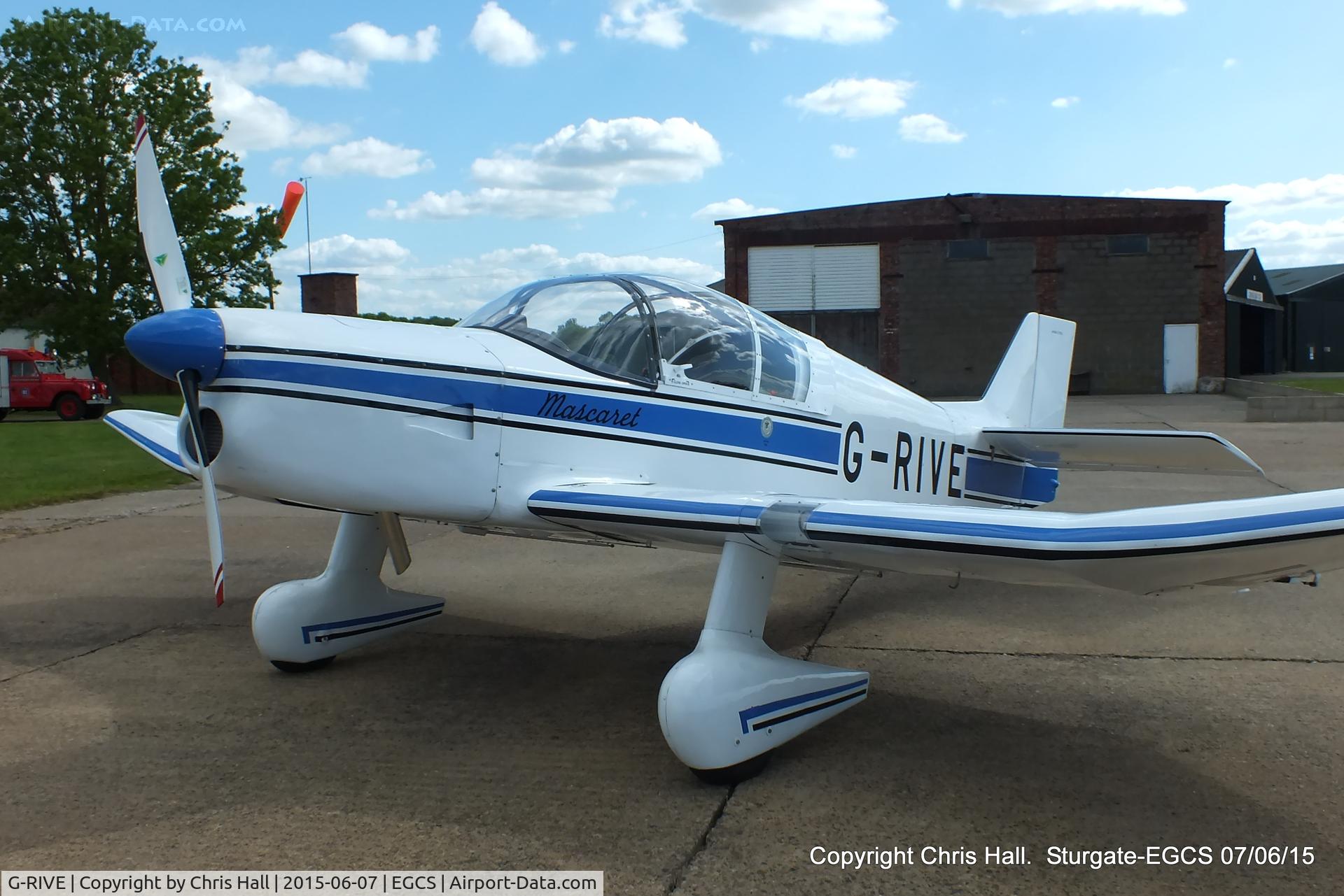G-RIVE, 2007 Jodel D-153 Mascaret C/N PFA 235-12856, at the Sturgate Summer flyin