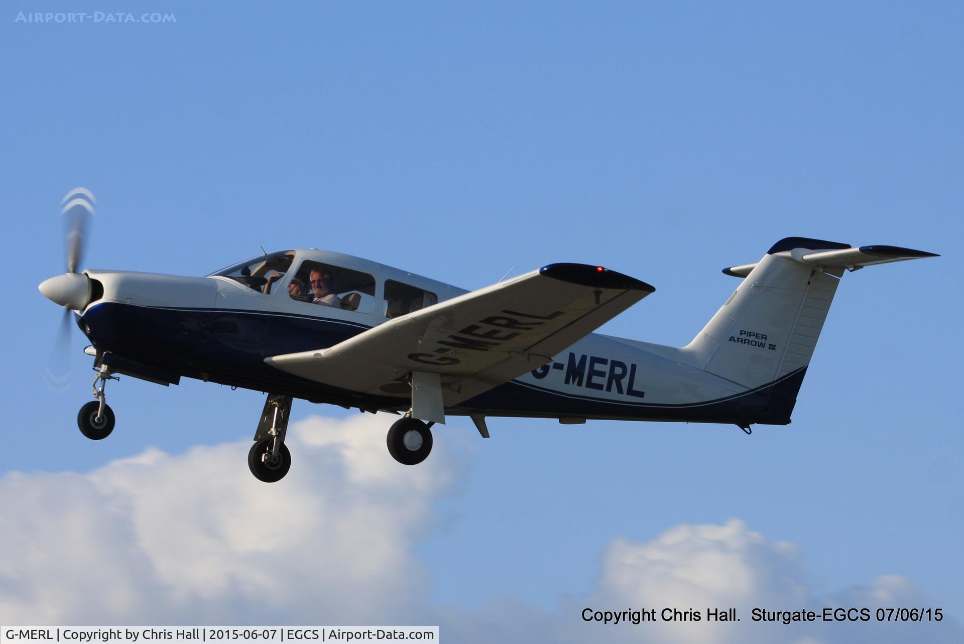 G-MERL, 1979 Piper PA-28RT-201 Arrow IV C/N 28R-7918036, at the Sturgate Summer flyin