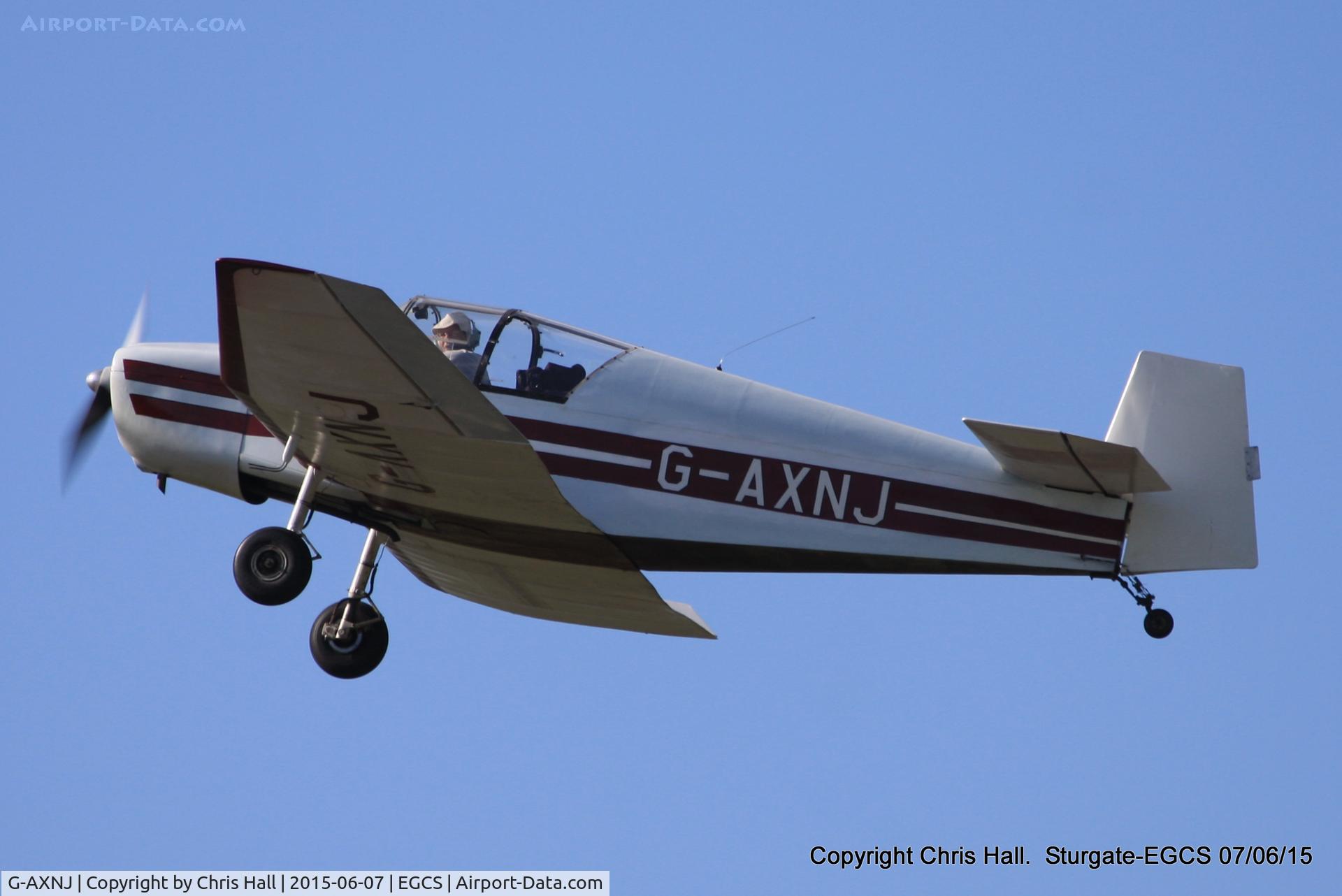 G-AXNJ, 1957 Wassmer (Jodel) D-120 Paris-Nice C/N 52, at the Sturgate Summer flyin