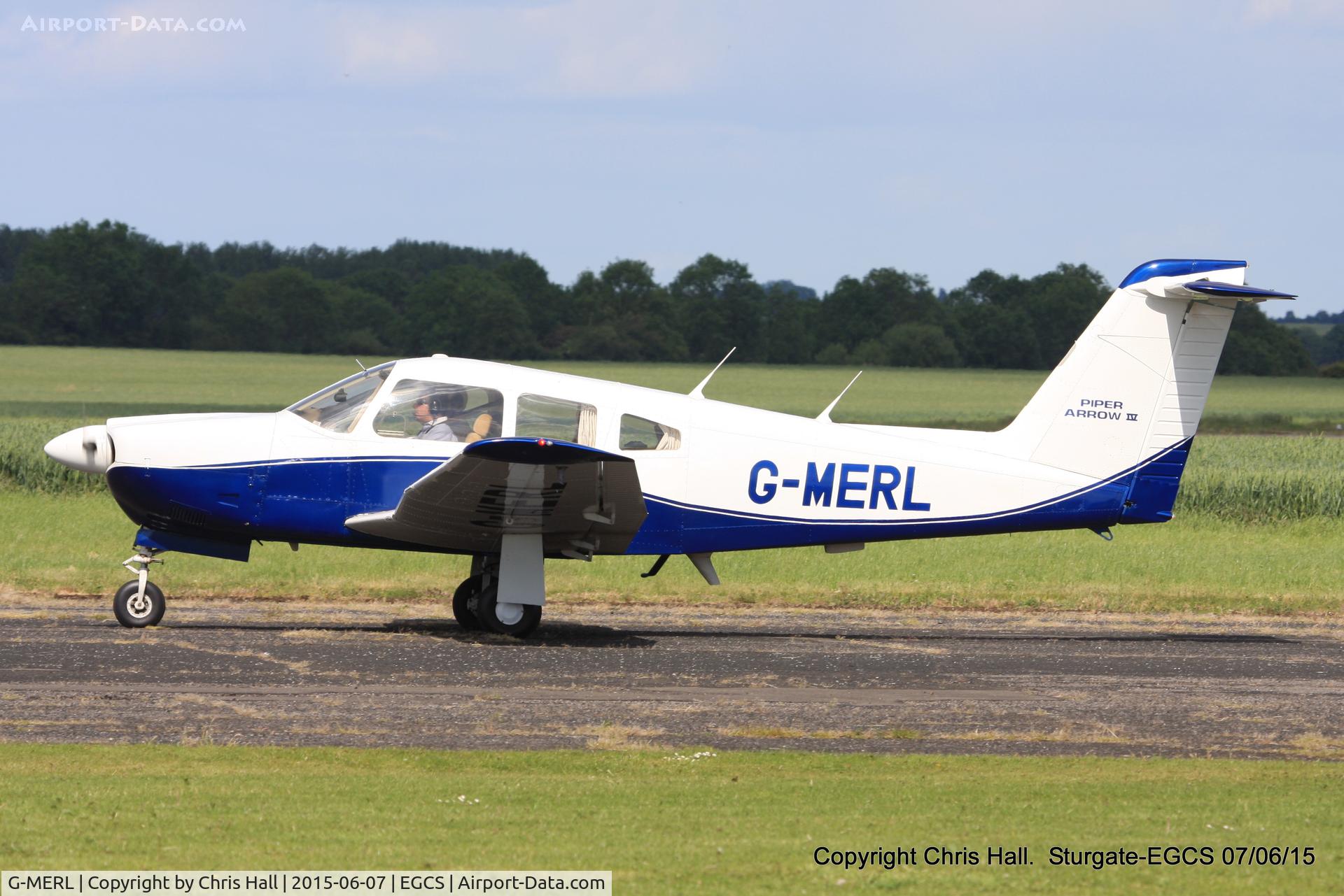 G-MERL, 1979 Piper PA-28RT-201 Arrow IV C/N 28R-7918036, at the Sturgate Summer flyin