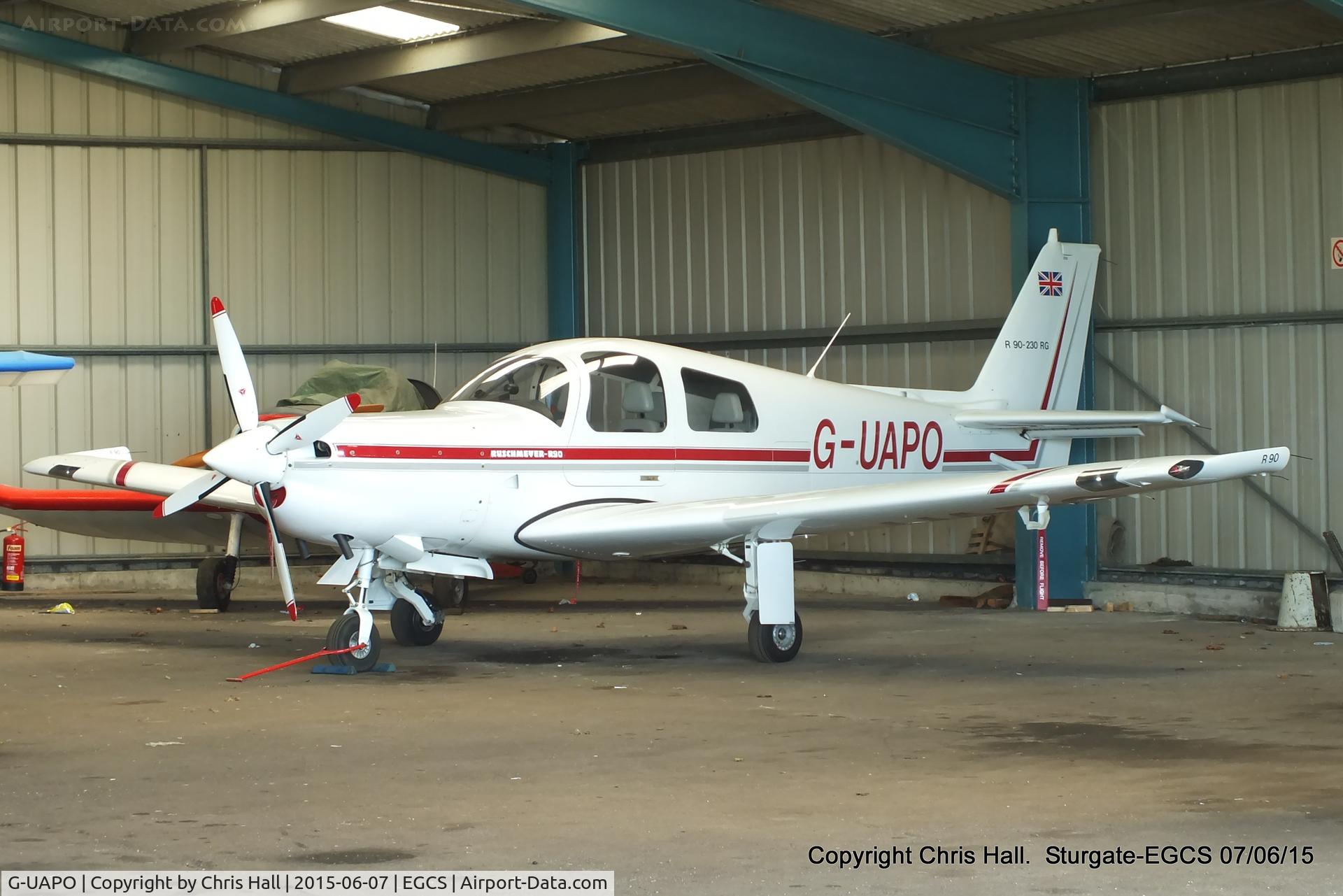 G-UAPO, 1995 Ruschmeyer R90-230RG C/N 019, Sturgate resident