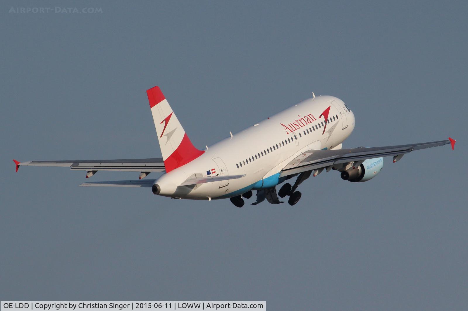 OE-LDD, 2005 Airbus A319-112 C/N 2416, LOWW RWY34