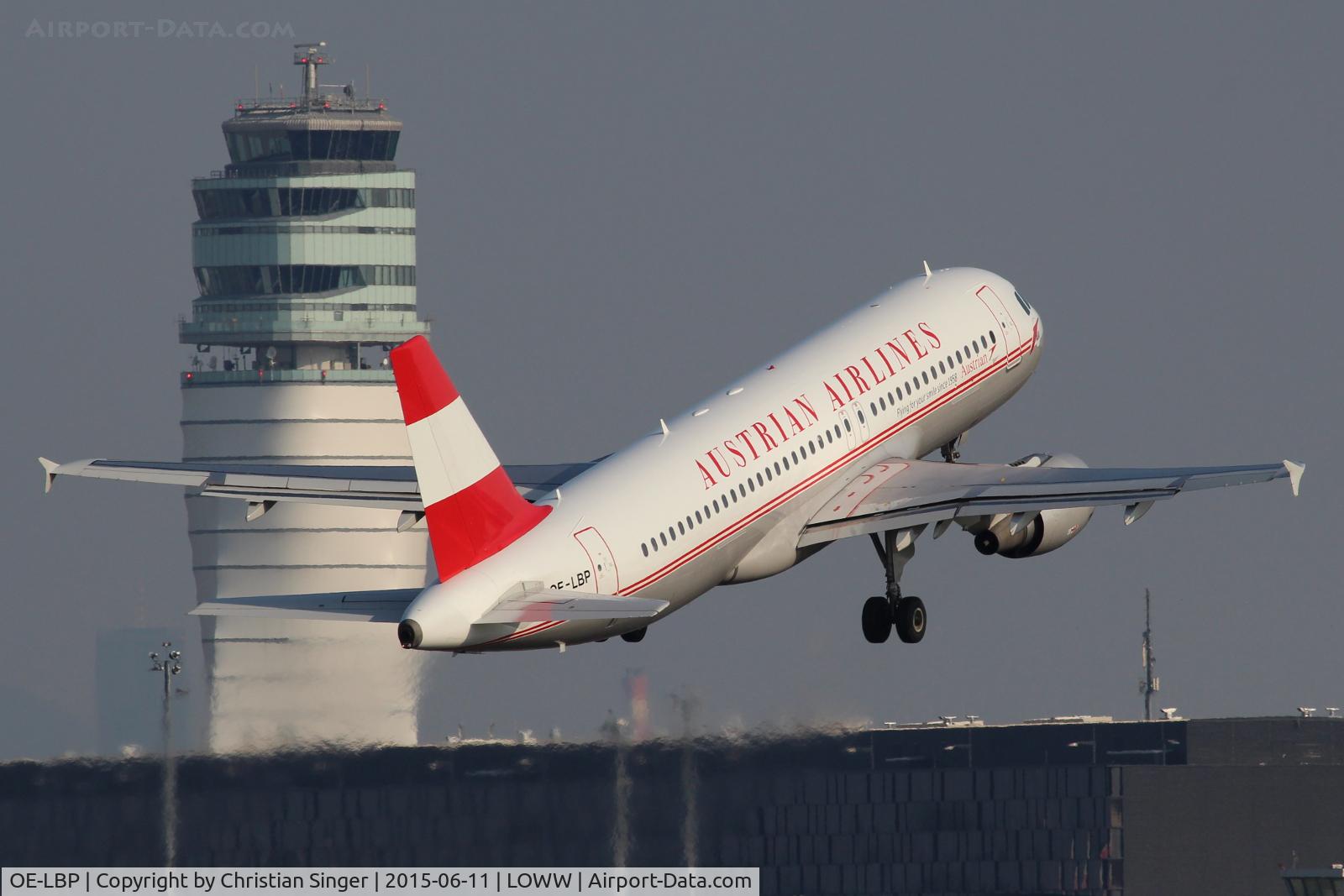 OE-LBP, 1998 Airbus A320-214 C/N 797, LOWW RWY34