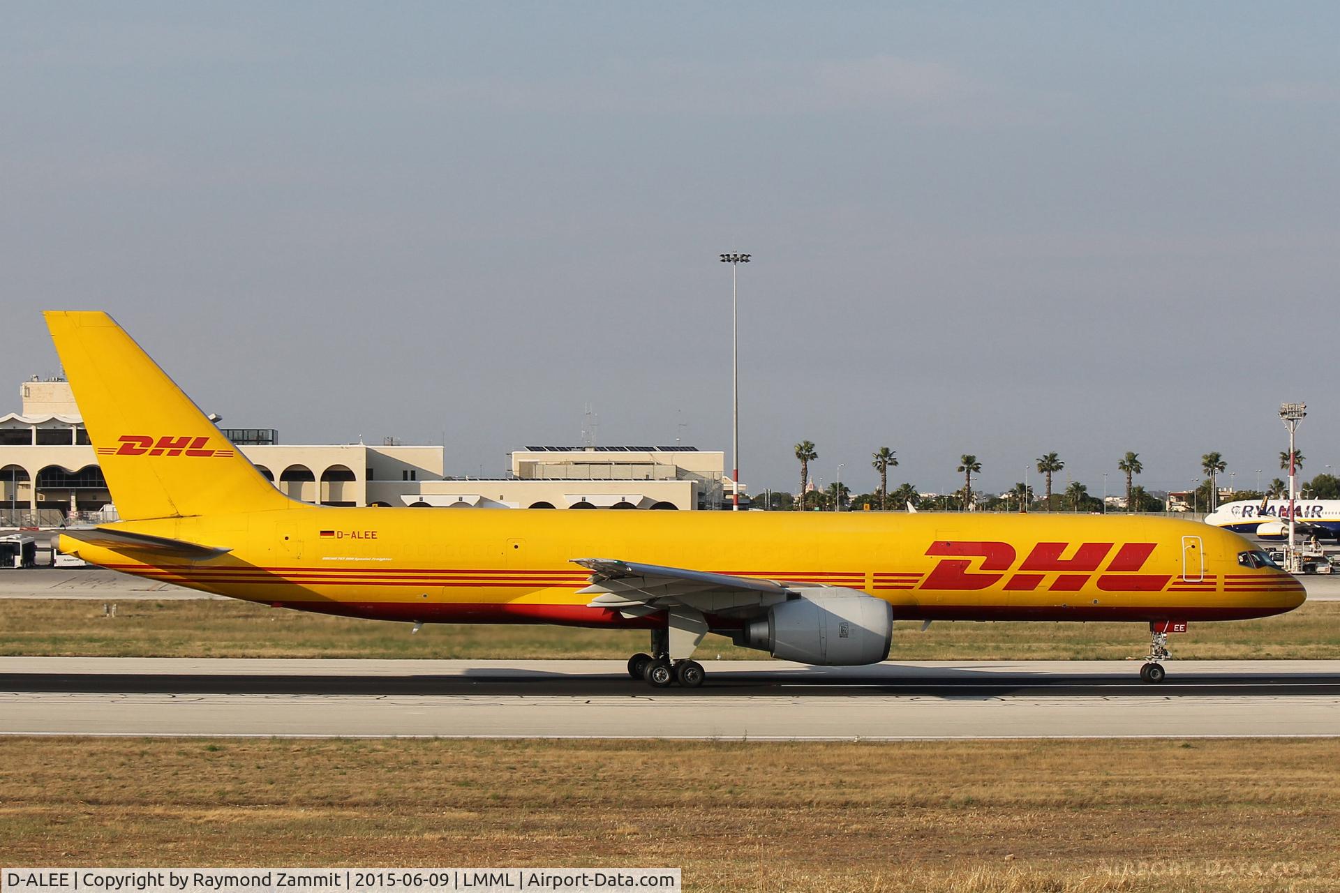 D-ALEE, 1984 Boeing 757-236/SF C/N 22183, B757 D-ALEE Aerotrans DHL