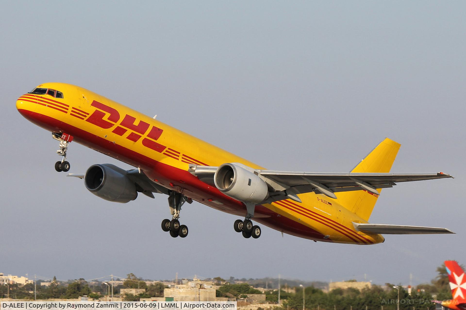 D-ALEE, 1984 Boeing 757-236/SF C/N 22183, B757 D-ALEE Aerotrans DHL