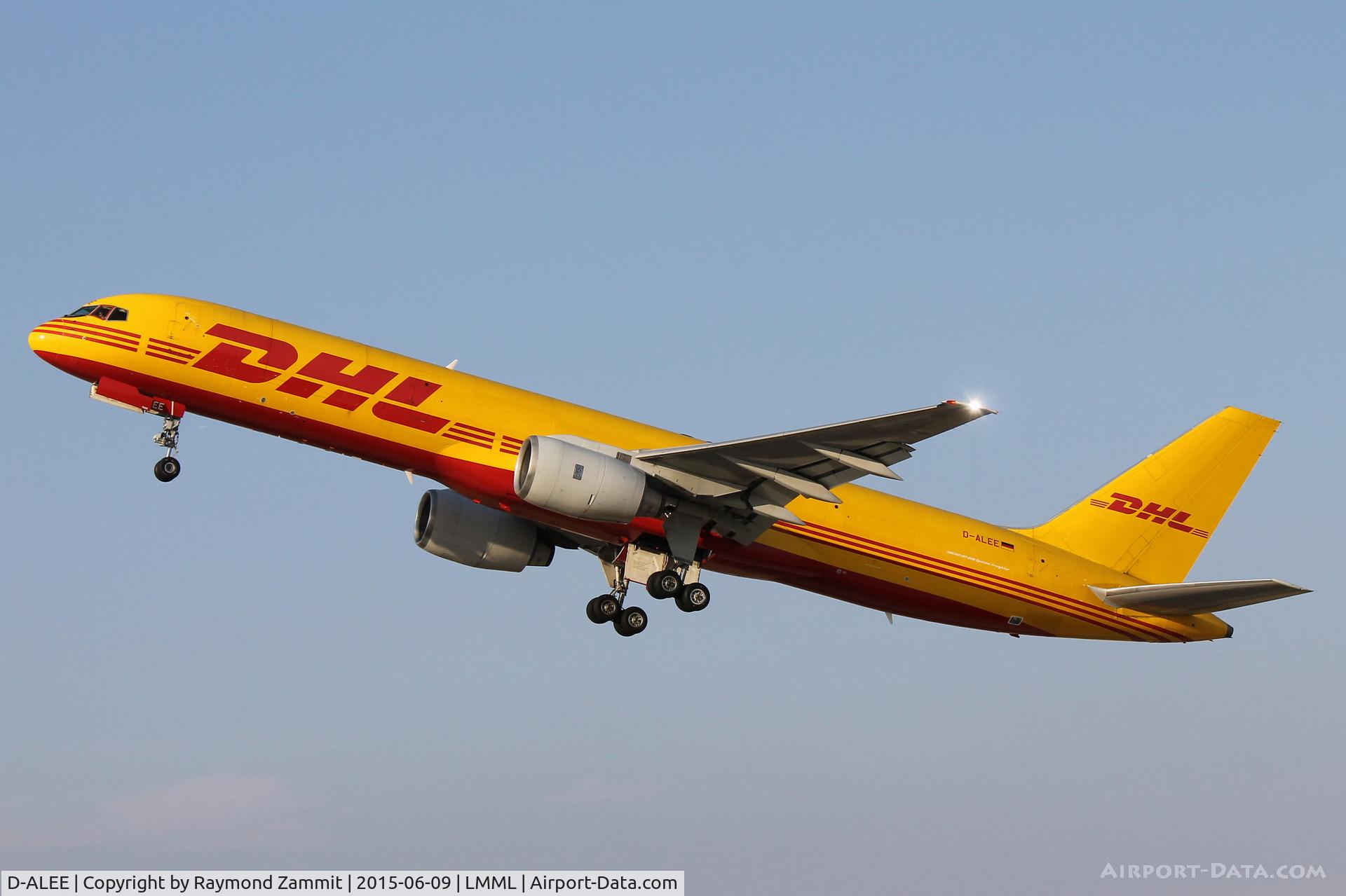 D-ALEE, 1984 Boeing 757-236/SF C/N 22183, B757 D-ALEE DHL