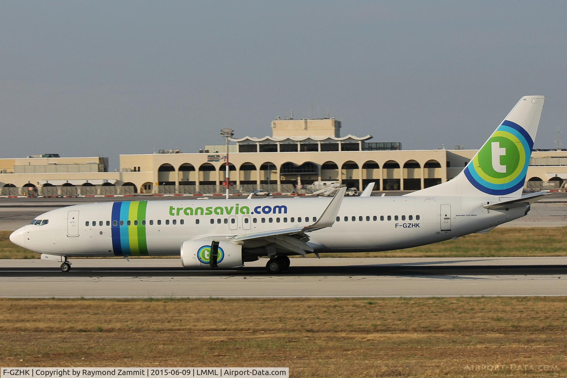 F-GZHK, 2014 Boeing 737-8K2 C/N 37790, B737-800 F-GZHK Transavia France