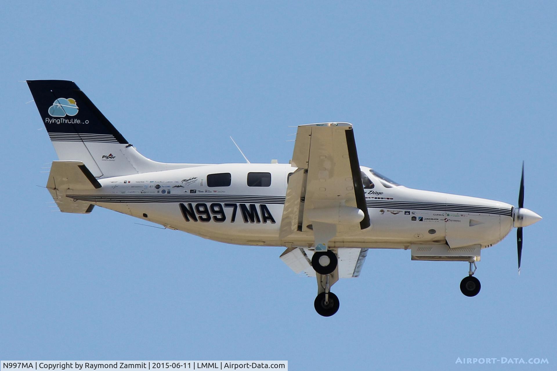 N997MA, 1997 Piper PA-46-350P Malibu Mirage C/N 4636126, Piper PA-46 N997MA