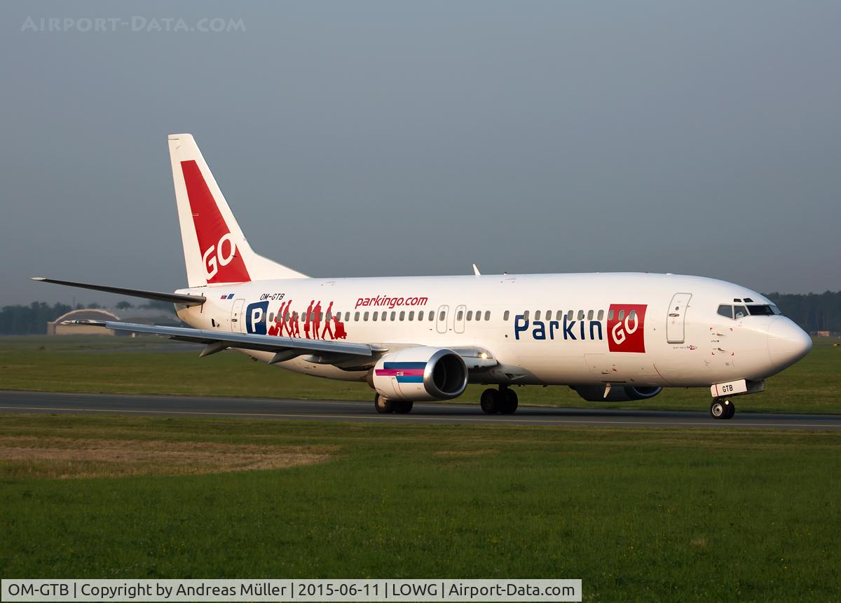 OM-GTB, 1997 Boeing 737-49R C/N 28882, Charter to Hanover.