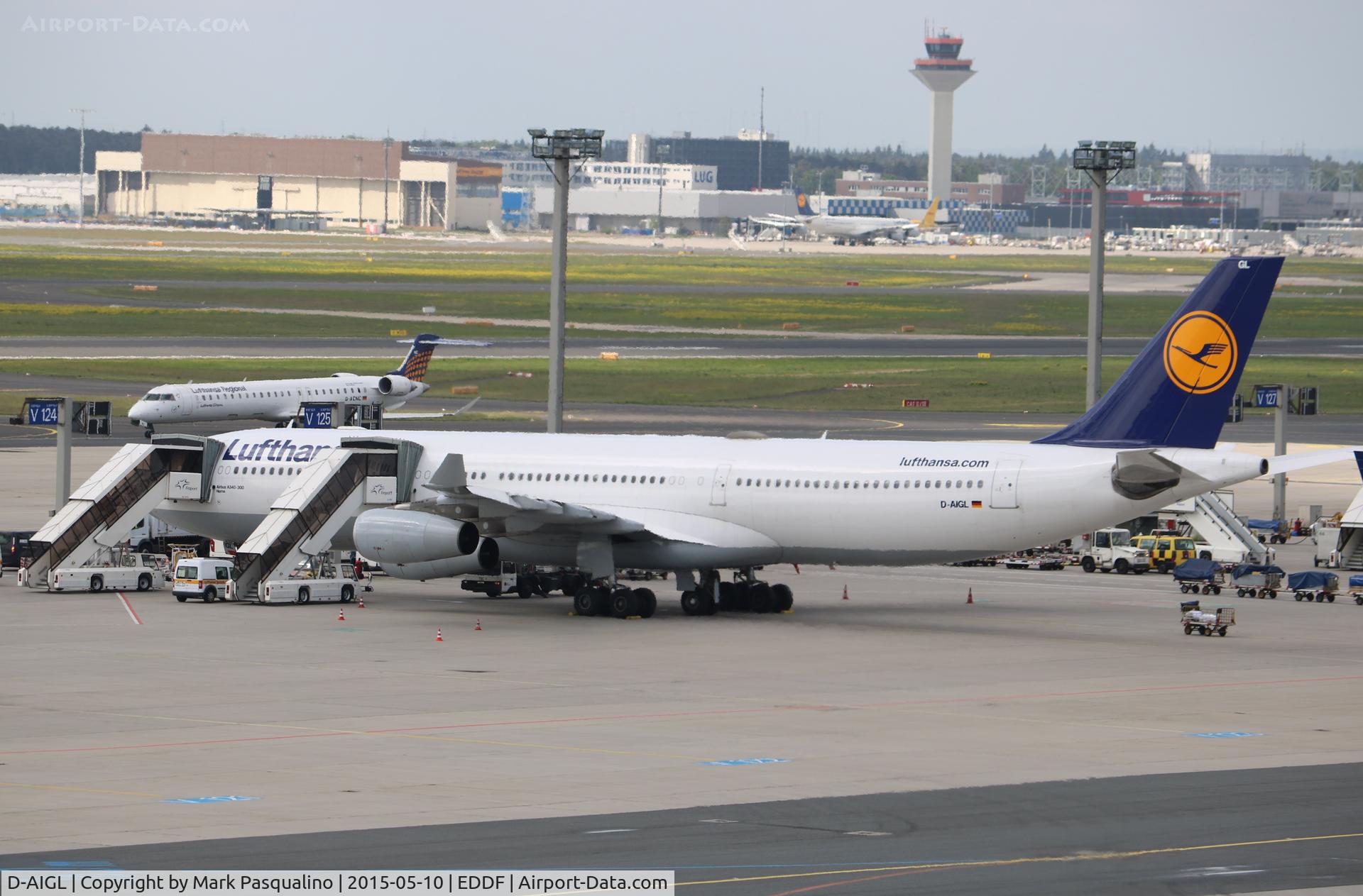 D-AIGL, 1996 Airbus A340-313 C/N 135, Airbus A340-300