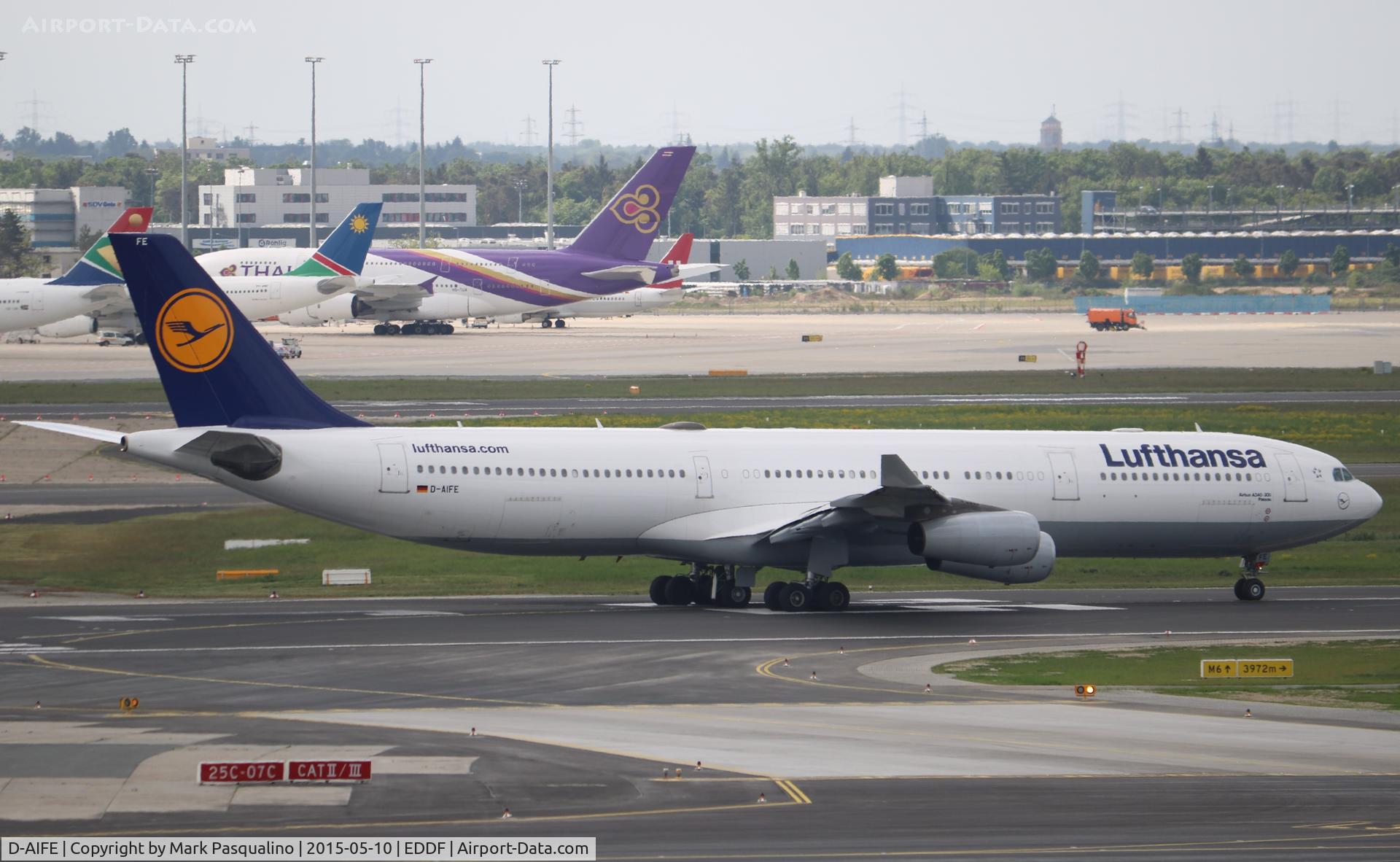 D-AIFE, 2001 Airbus A340-313X C/N 434, Airbus A340-300