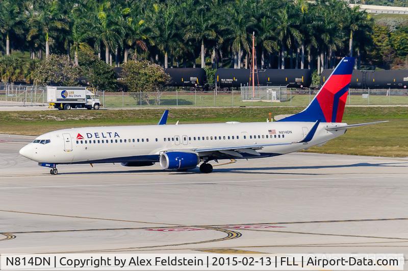 N814DN, 2014 Boeing 737-932/ER C/N 31924, Ft. Lauderdale