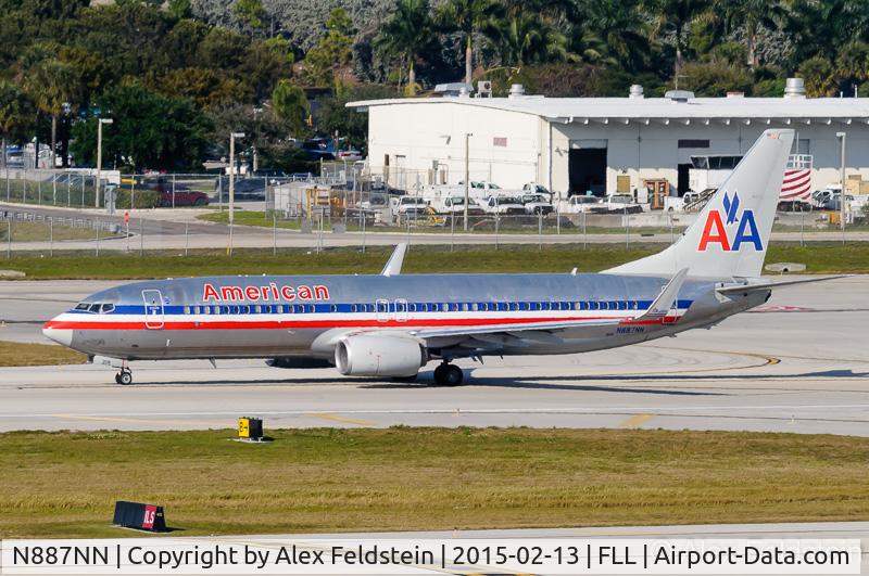 N887NN, 2012 Boeing 737-823 C/N 31141, Ft. Lauderdale