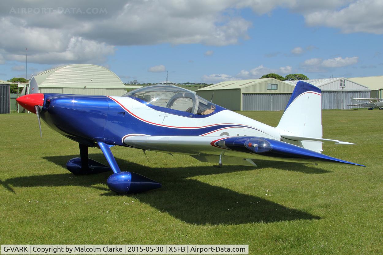 G-VARK, 2010 Vans RV-7 C/N 72469, Vans RV-7 at Fishburn Airfield UK, May 30th 2015.