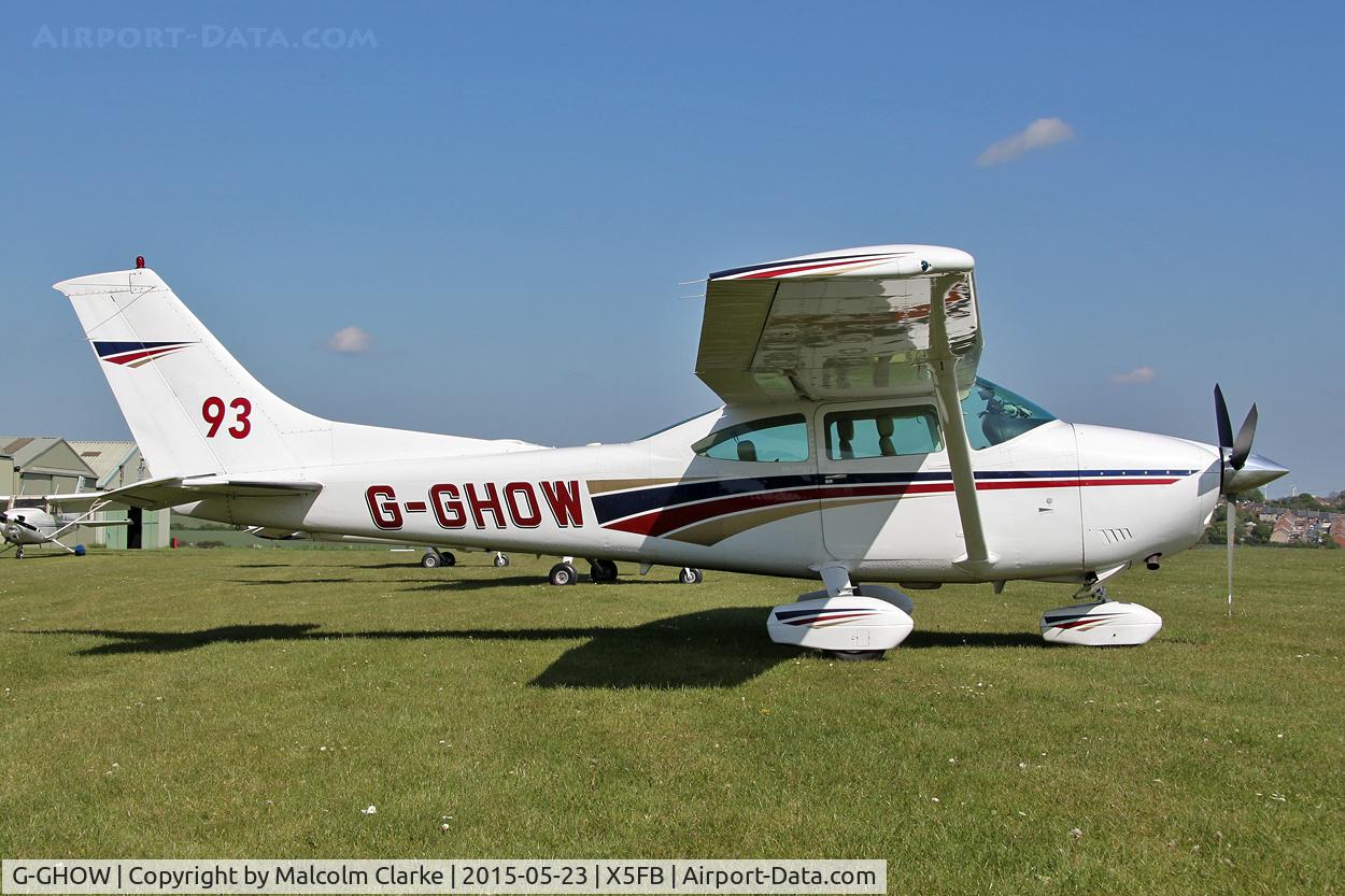 G-GHOW, 1980 Reims F182Q Skylane C/N 0151, Reims F182Q at Fishburn Airfield May 23rd 2015.