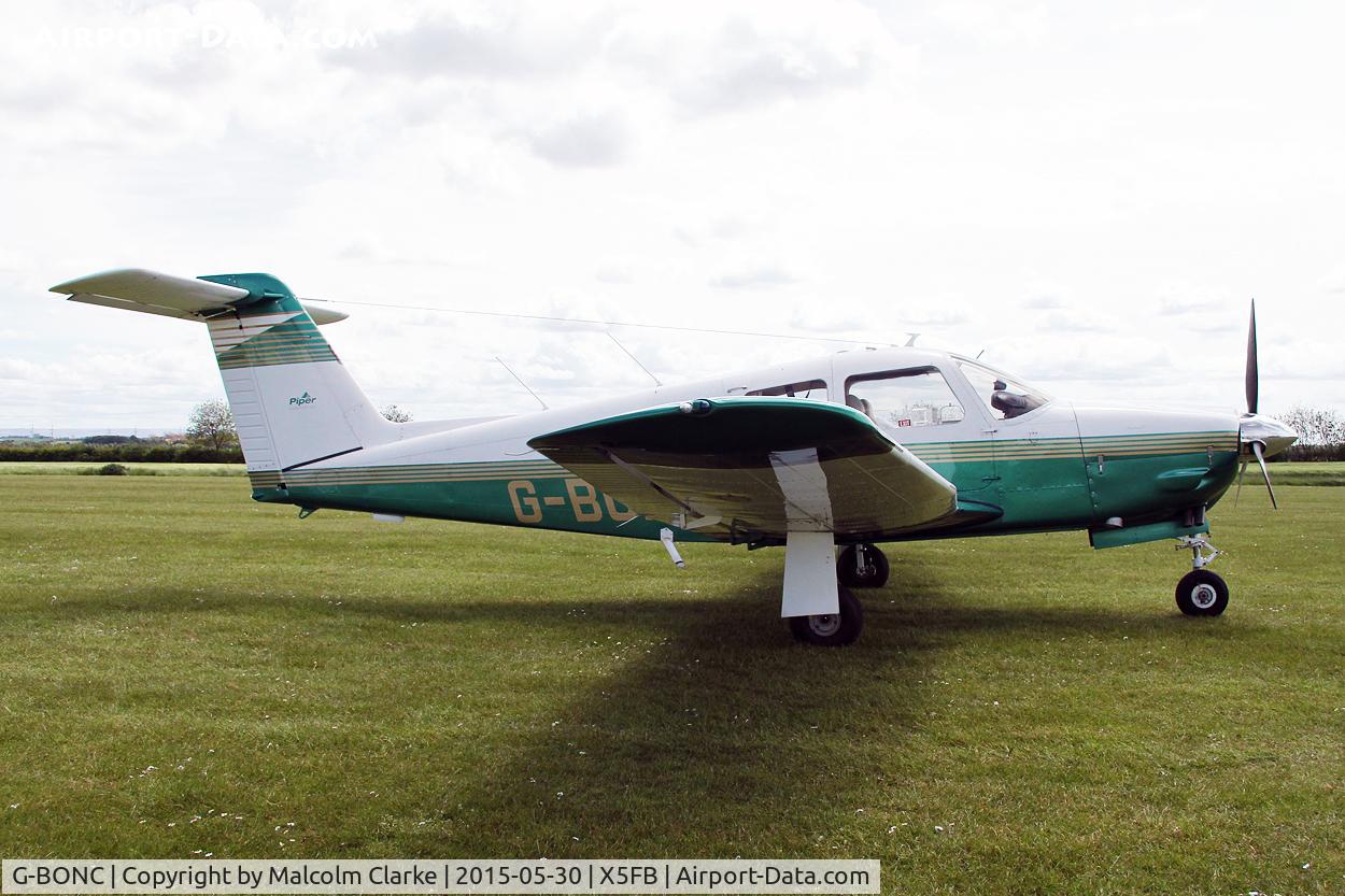 G-BONC, 1979 Piper PA-28RT-201 Arrow IV C/N 28R-7918007, Piper PA-28RT-201 Arrow IV at Fishburn Airfield UK May 30th 2015.