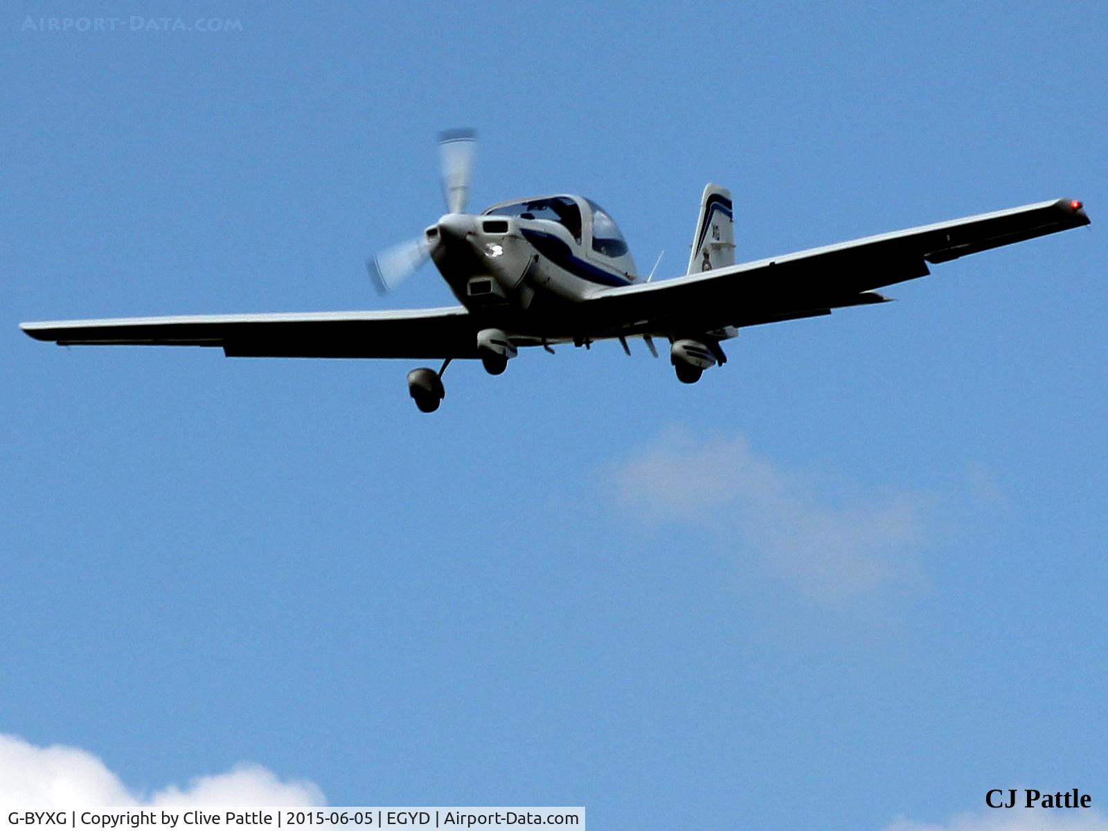 G-BYXG, 2001 Grob G-115E Tutor T1 C/N 82167/E, In action at RAF Cranwell EGYD