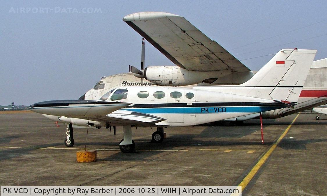 PK-VCD, Cessna 402B C/N 402B0024, Cessna 402B [402B-0024] (PENAS) Jakarta-Halim Perdanakusuma Int~PK 25/10/2006