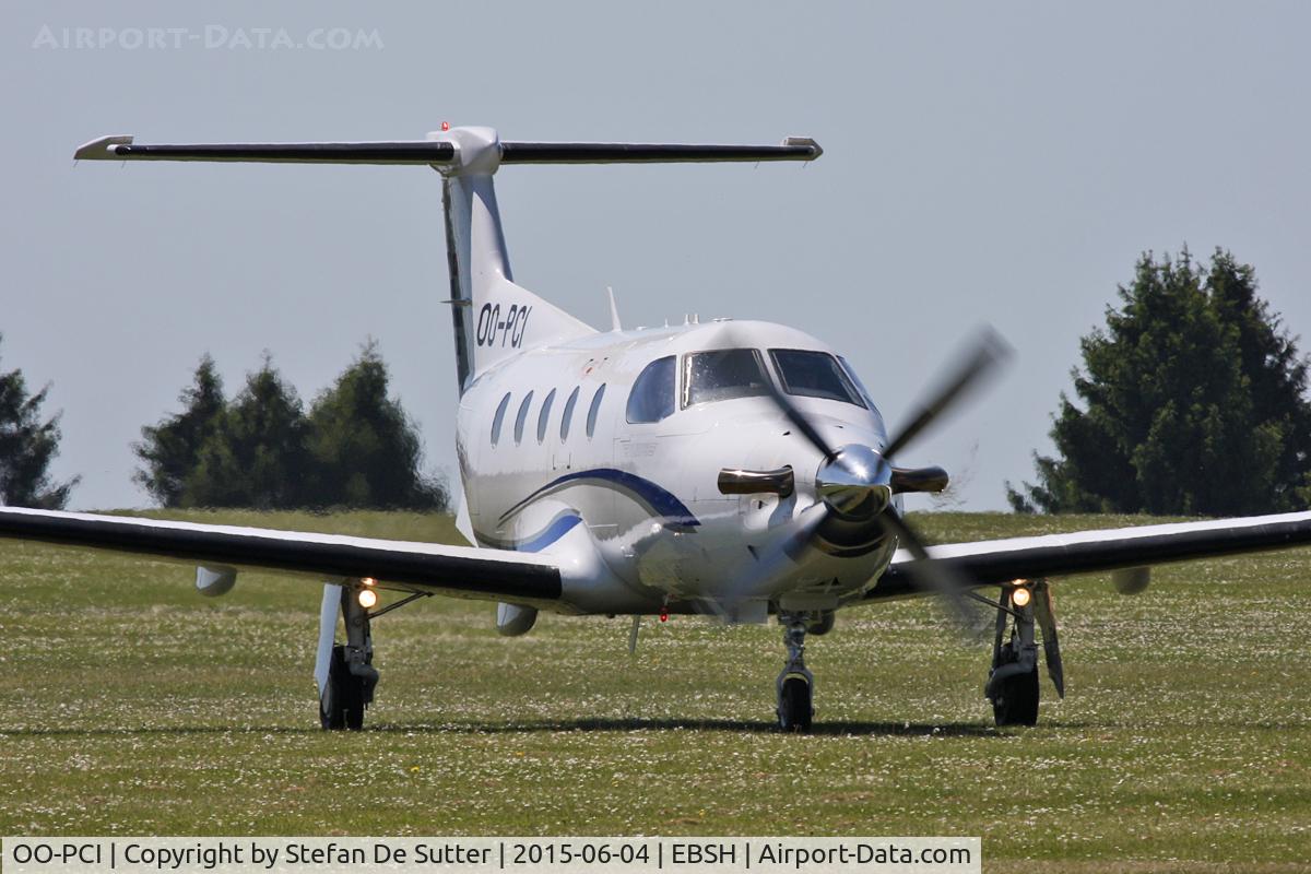 OO-PCI, 2012 Pilatus PC-12/47E C/N 1380, @ EBSH.