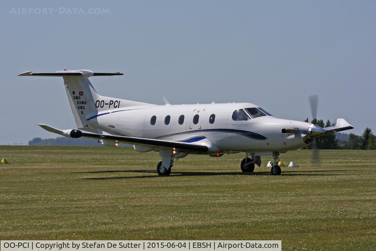 OO-PCI, 2012 Pilatus PC-12/47E C/N 1380, @ EBSH.