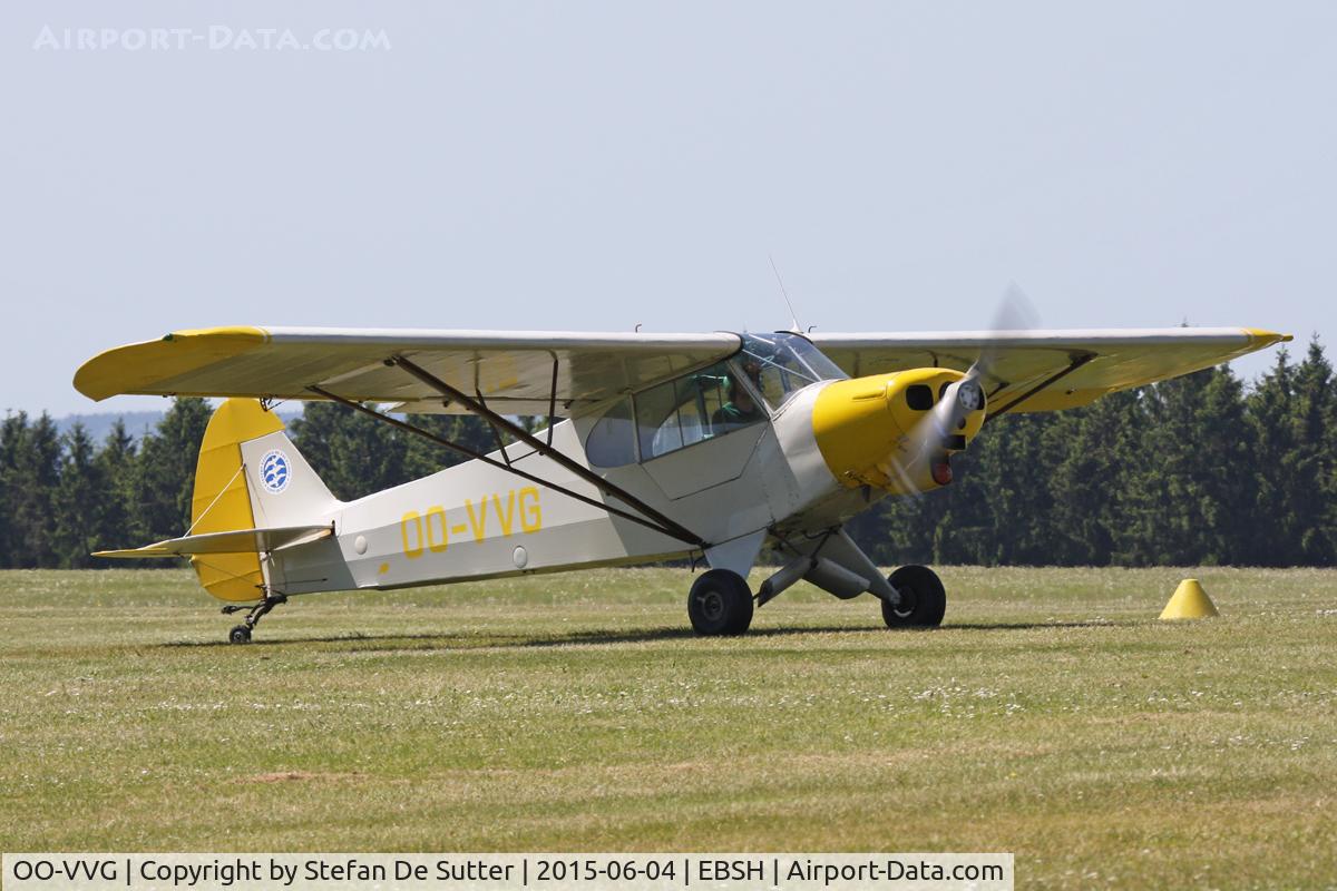 OO-VVG, Piper PA-18-150 Super Cub C/N 18-8332, @ EBSH.