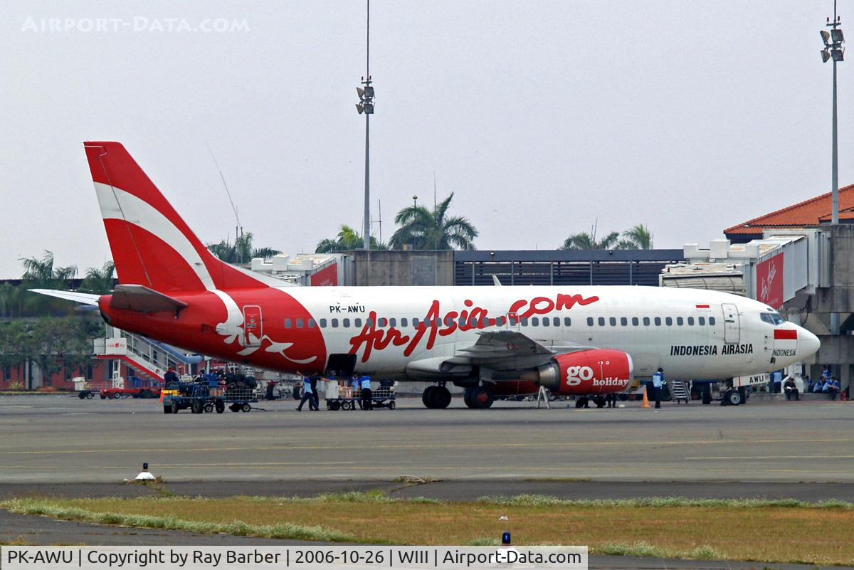 PK-AWU, 1985 Boeing 737-301 C/N 23257, Boeing 737-301 [23257] (Air Asia) Jakarta-Soekarno Hatta International~PK 26/10/2006