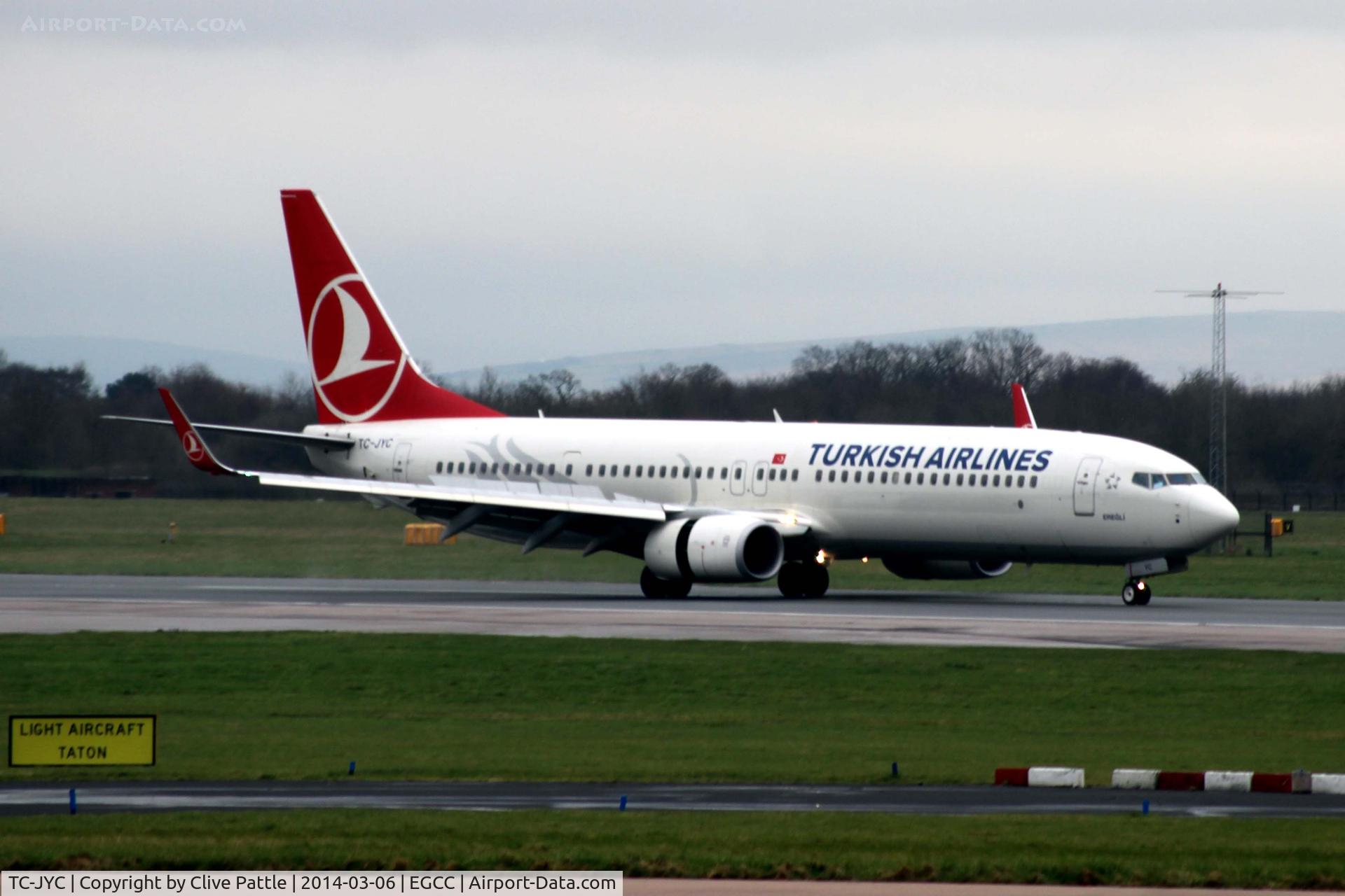 TC-JYC, 2012 Boeing 737-9F2/ER C/N 40977, Turkish delight at EGCC