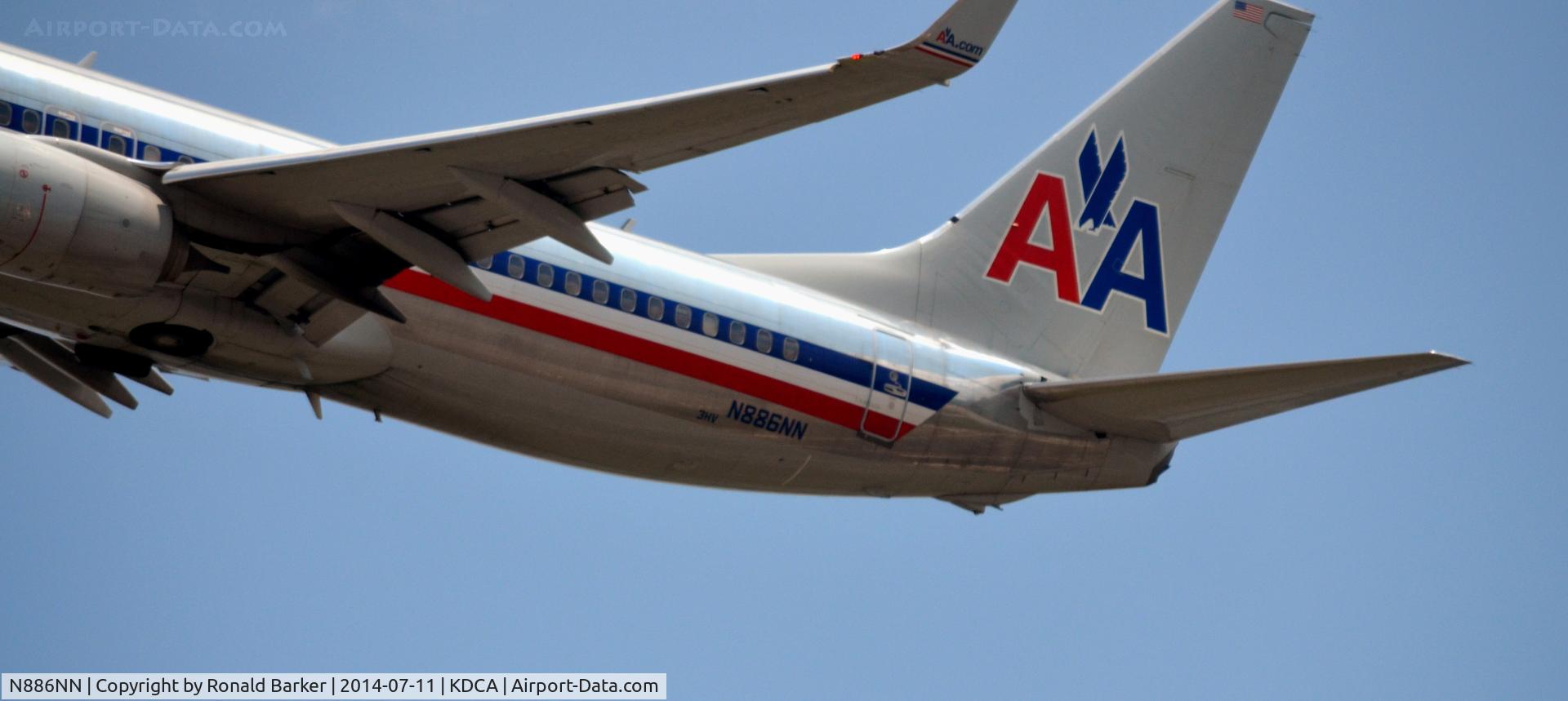 N886NN, 2012 Boeing 737-823 C/N 33223, Missed Approach to National