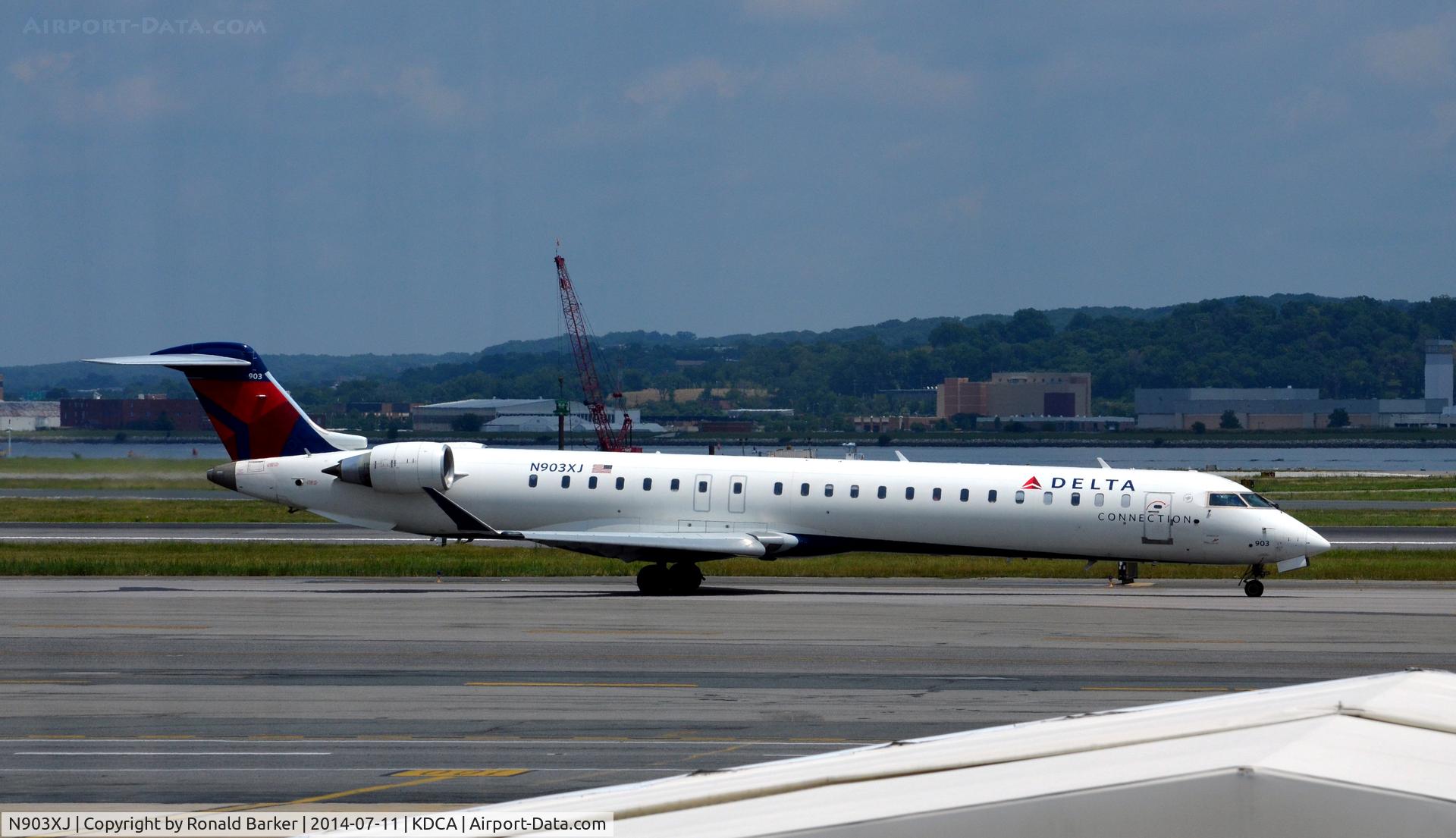 N903XJ, 2007 Bombardier CRJ-900 (CL-600-2D24) C/N 15134, Taxi National