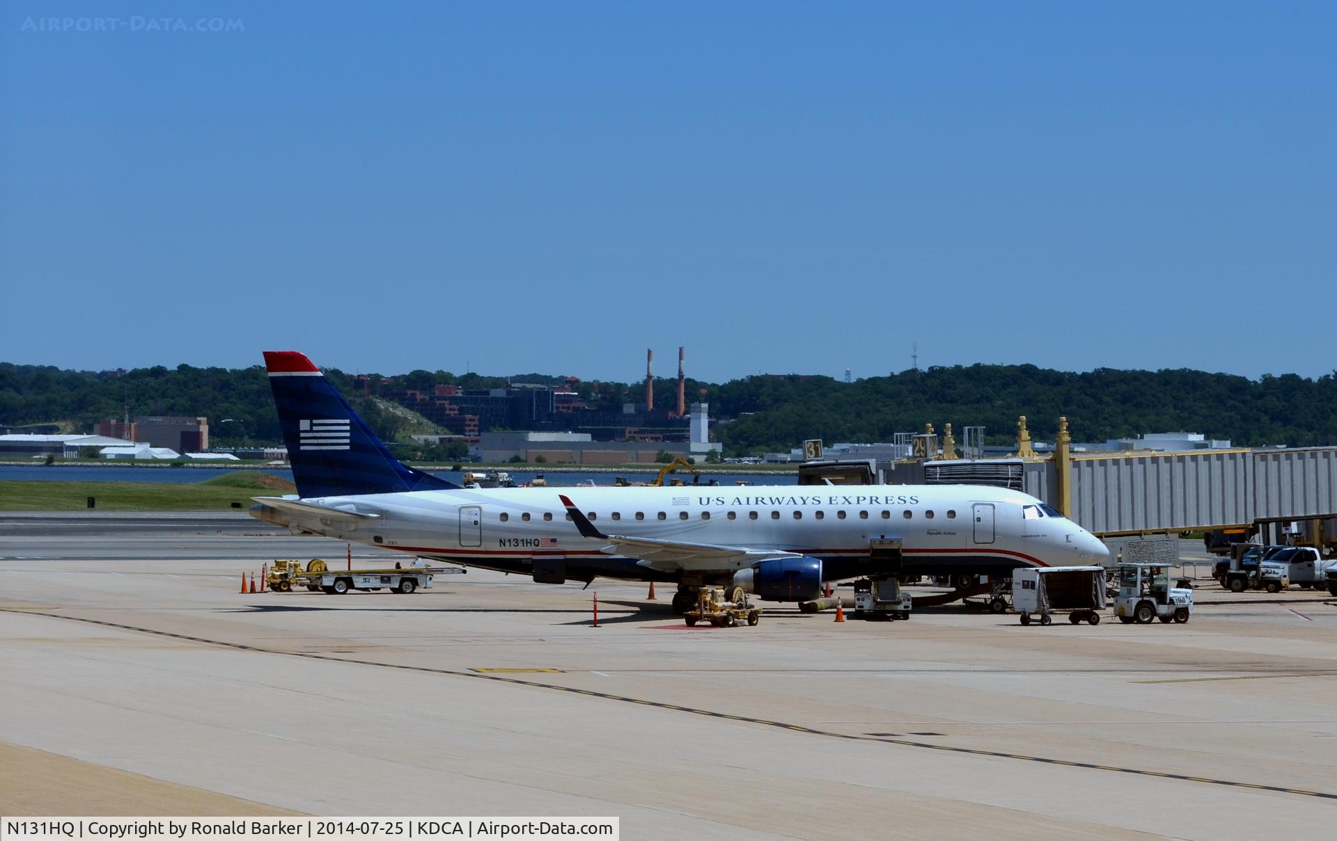 N131HQ, 2008 Embraer 175LR (ERJ-170-200LR) C/N 17000215, Gate 31 National