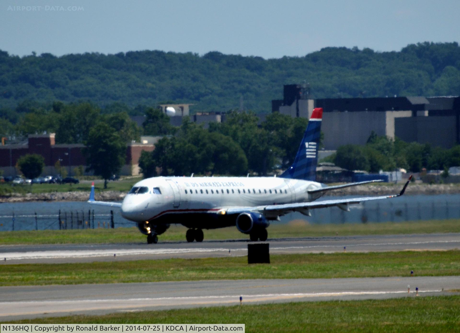 N136HQ, 2008 Embraer 175LR (ERJ-170-200LR) C/N 17000228, Takeoff National