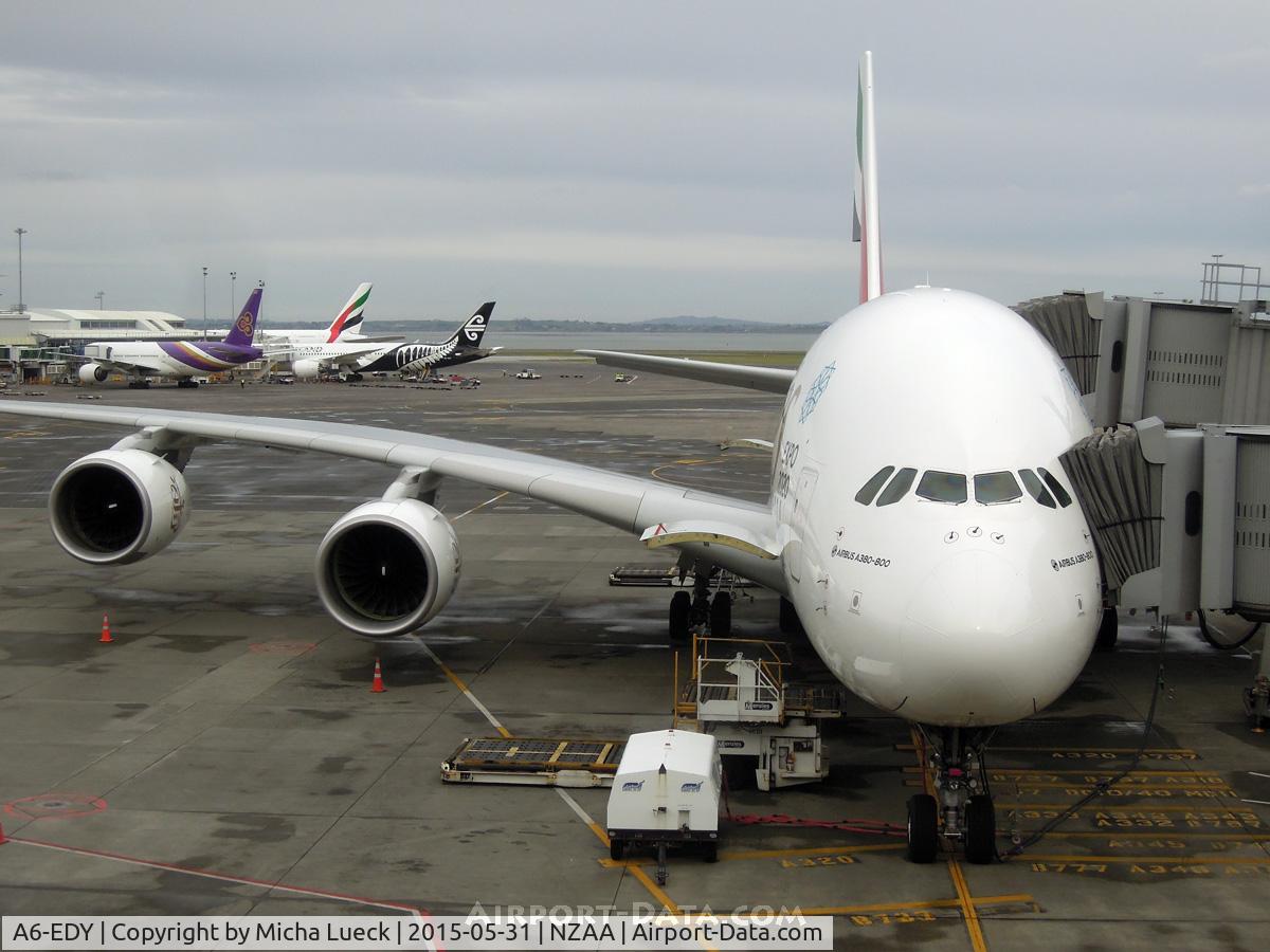 A6-EDY, 2012 Airbus A380-861 C/N 106, At Auckland
