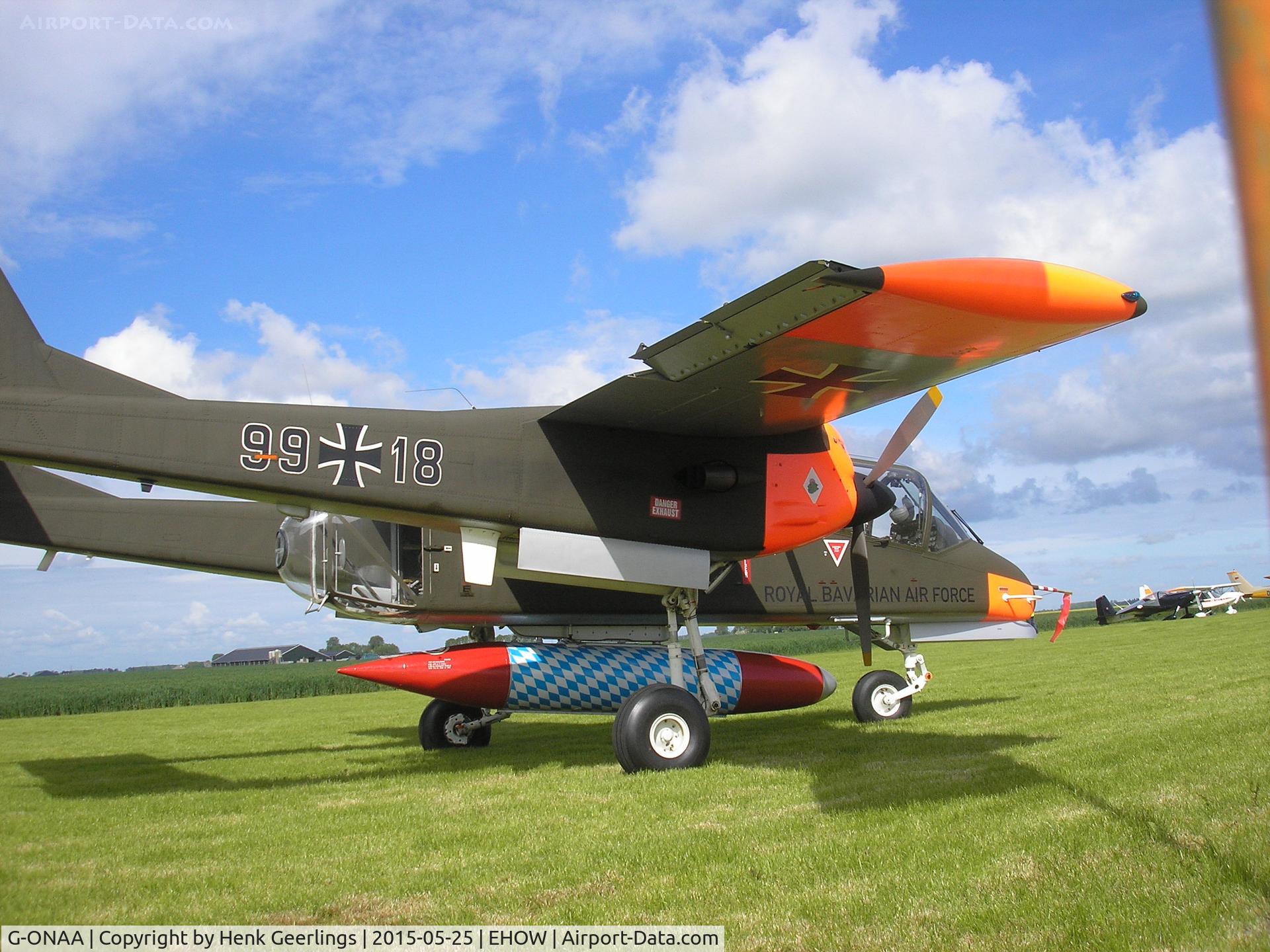 G-ONAA, 1971 North American OV-10B Bronco C/N 338-3, Oostwold Airshow , May 2015