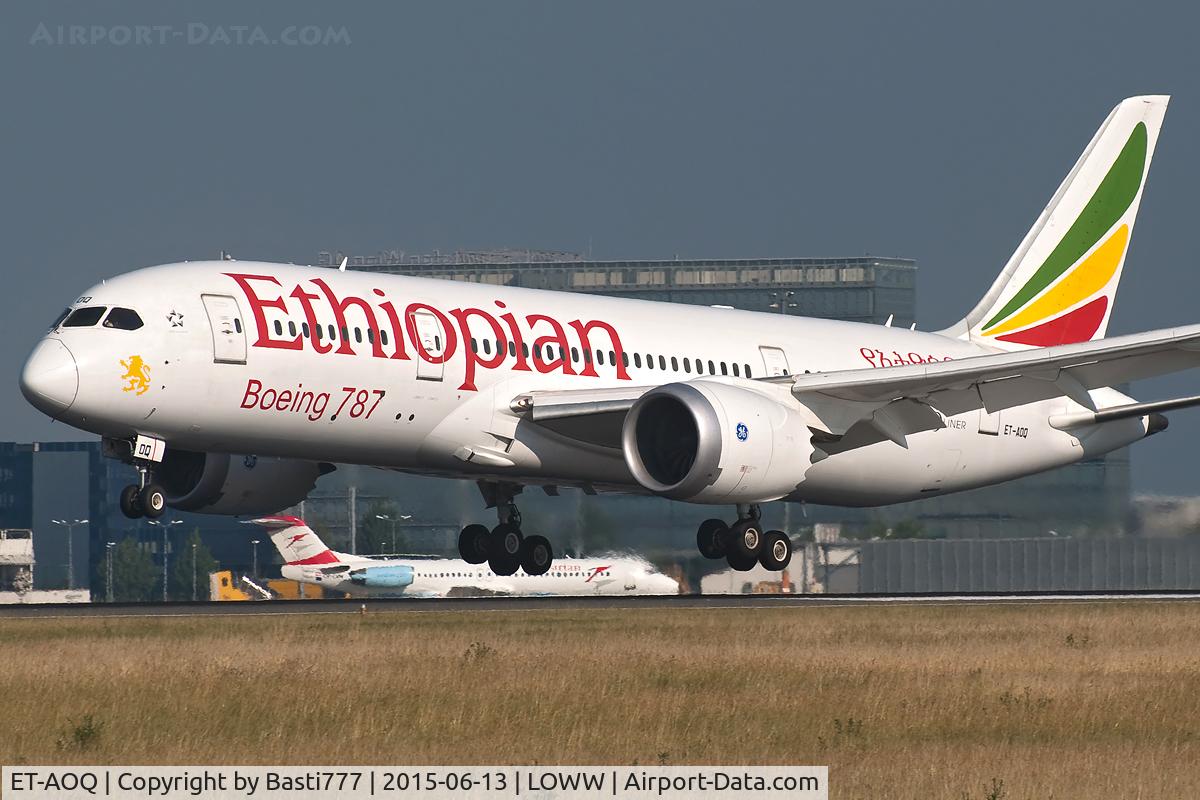 ET-AOQ, 2012 Boeing 787-8 Dreamliner C/N 34745, Africa first@Vienna