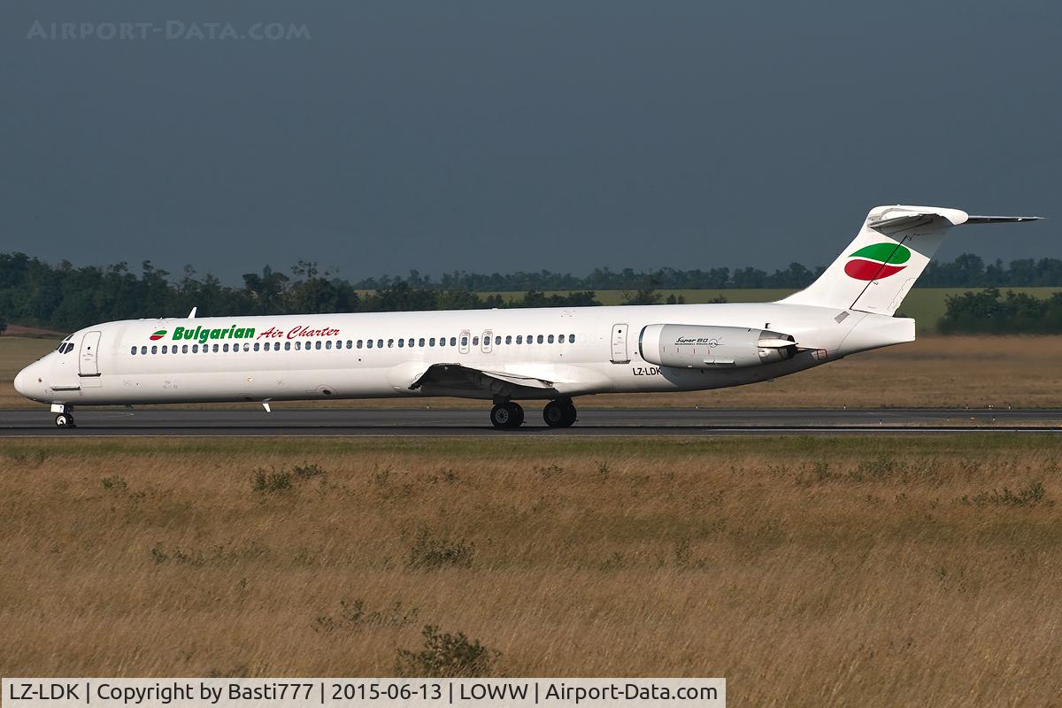 LZ-LDK, 1987 McDonnell Douglas MD-82 (DC-9-82) C/N 49432/1378, LZ-LDK@VIE