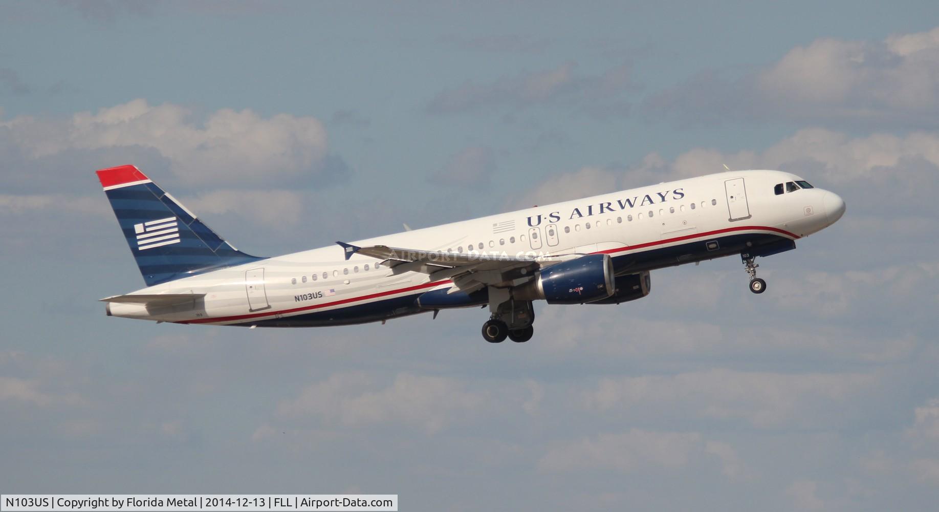 N103US, 1999 Airbus A320-214 C/N 0861, US Airways A320