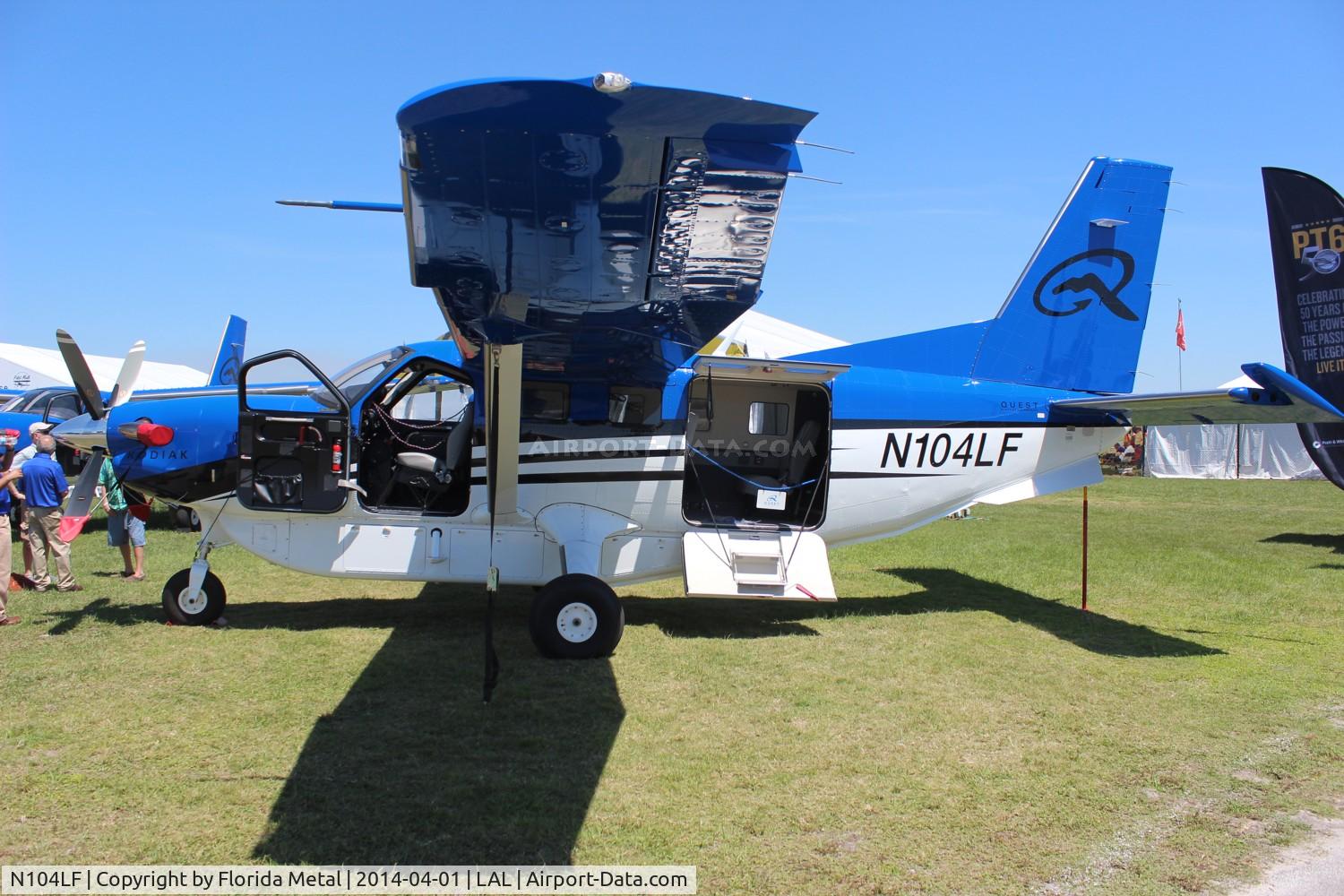 N104LF, 2012 Quest Kodiak 100 C/N 100-0069, Quest Kodiak 100