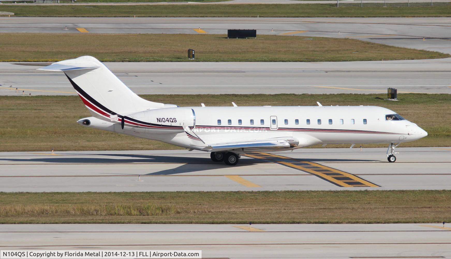 N104QS, 2013 Bombardier BD-700-1A11 Global 5000 C/N 9555, Net Jets Global 5000