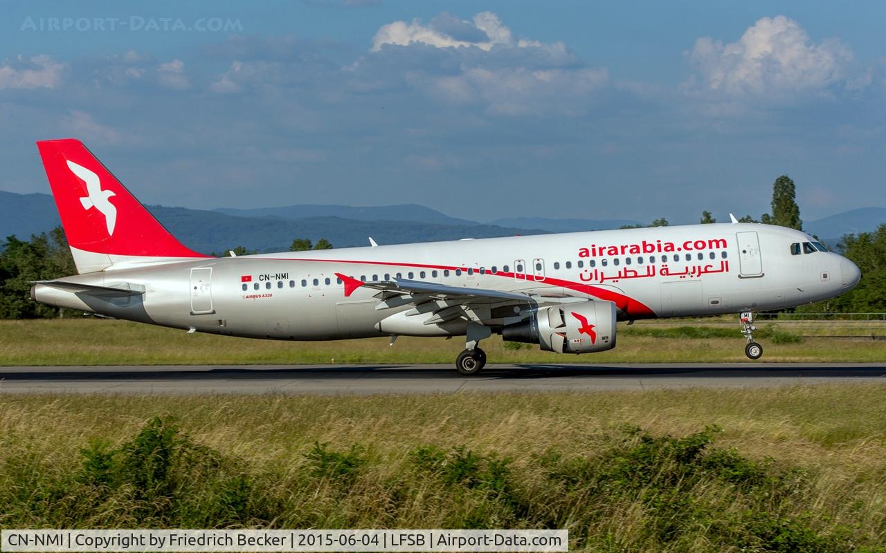 CN-NMI, 2012 Airbus A320-214 C/N 5206, touchdown at Basel