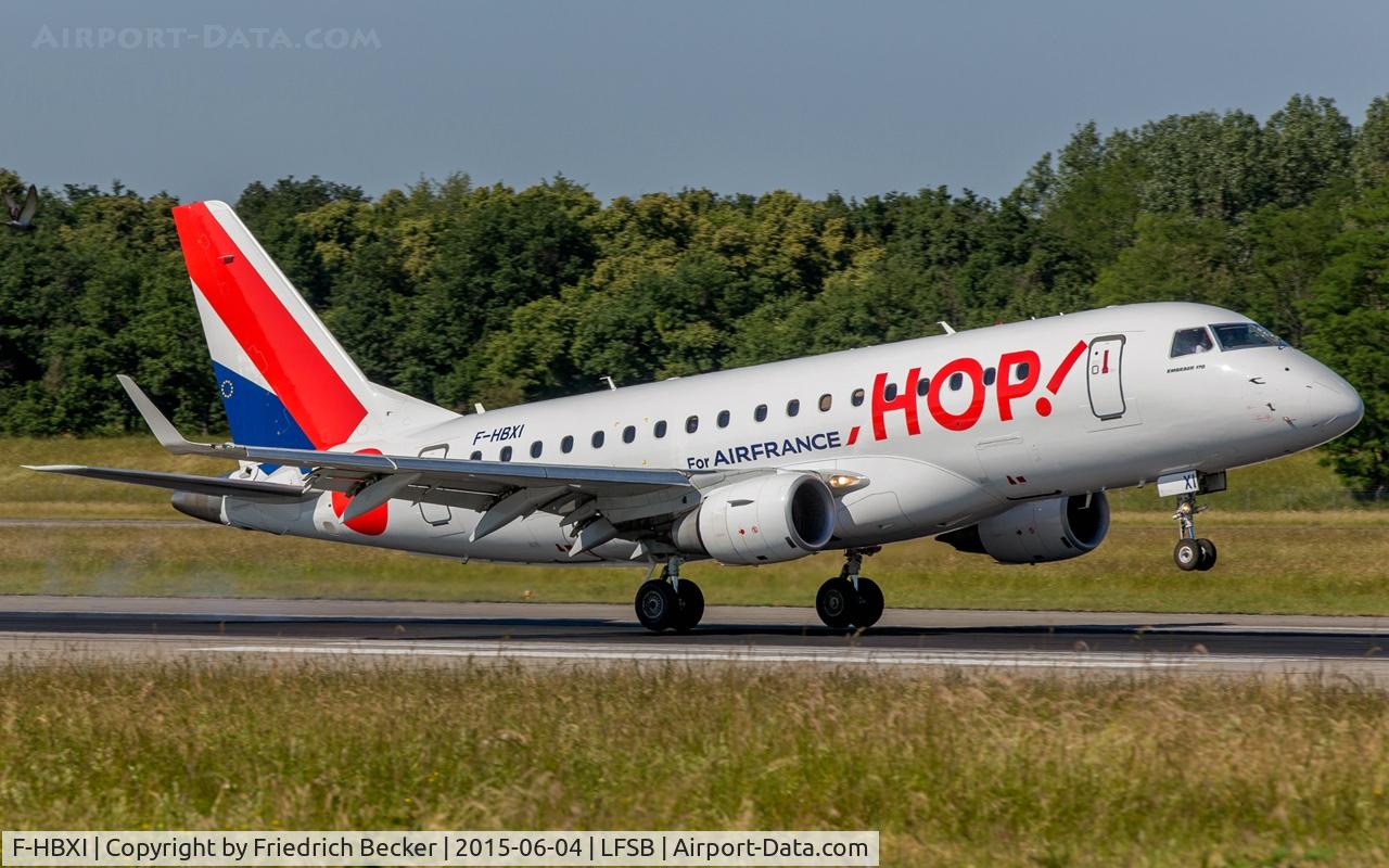 F-HBXI, 2010 Embraer 170ST (ERJ-170-100ST) C/N 17000310, touchdown at Basel