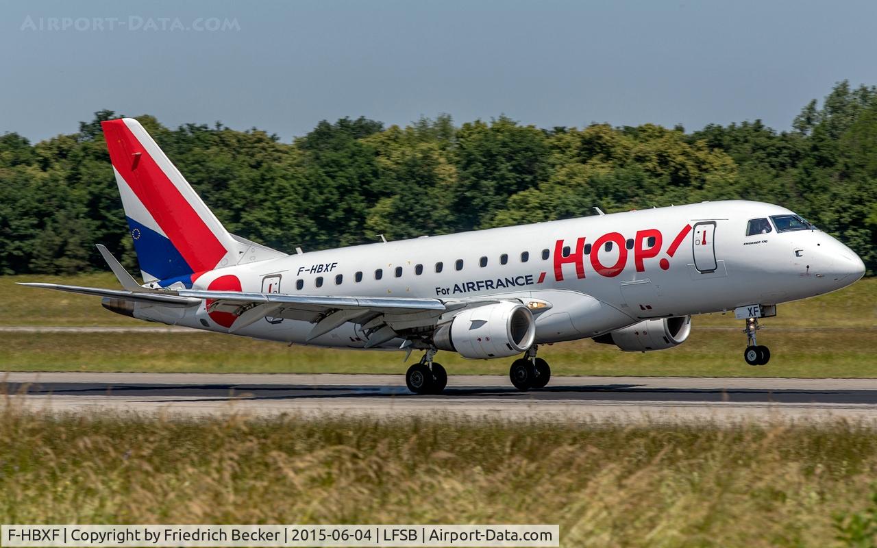 F-HBXF, 2009 Embraer 170ST (ERJ-170-100ST) C/N 17000292, touchdown at Basel