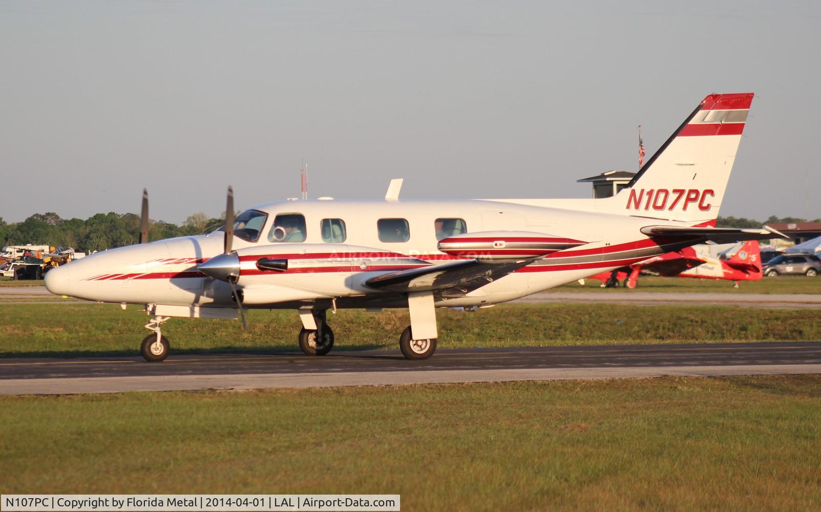 N107PC, 1981 Piper PA-31T2 C/N 31T-8166046, PA-31T